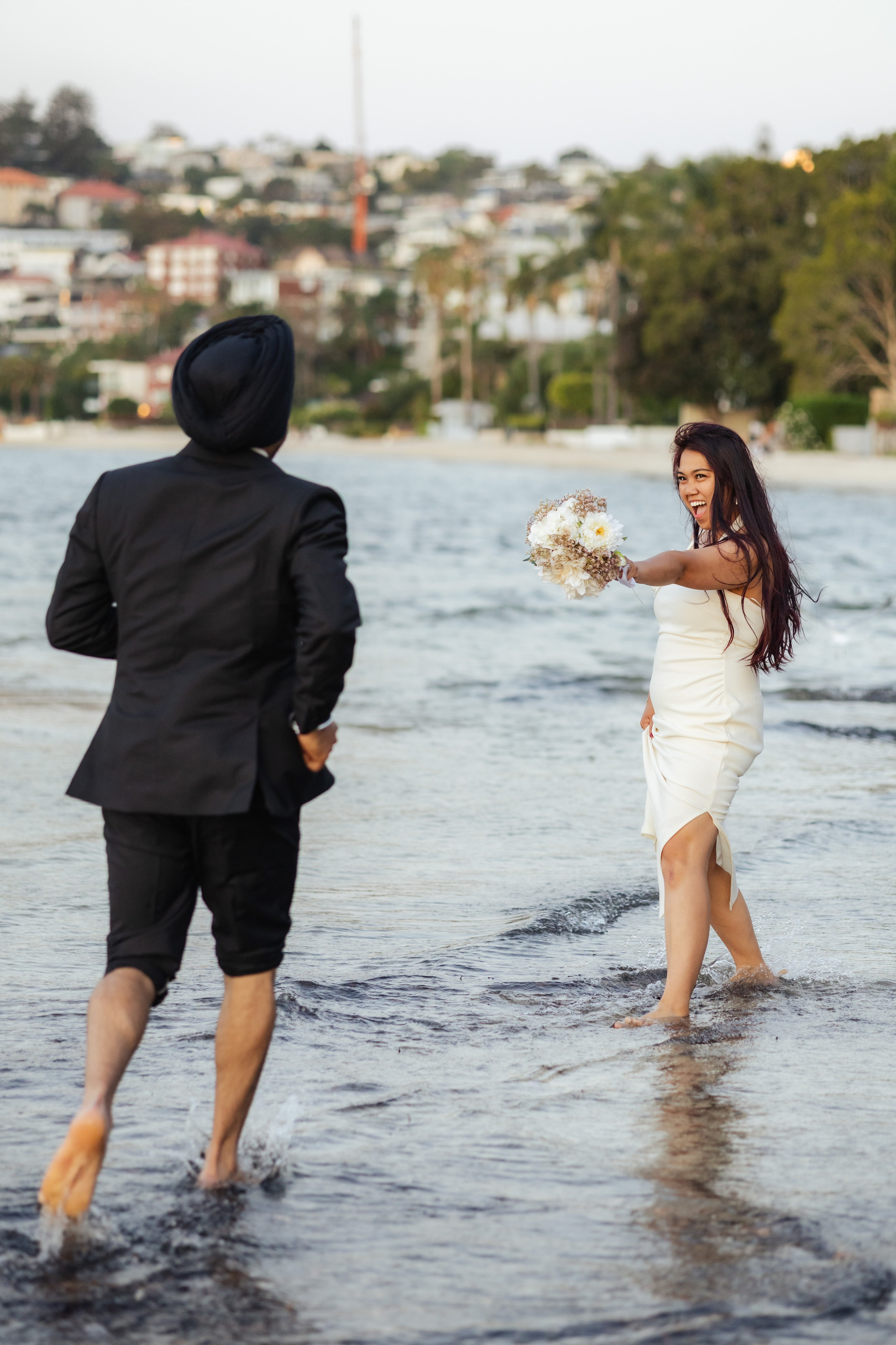Sunshine and Harminder’s wedding photo session. True Story Photography