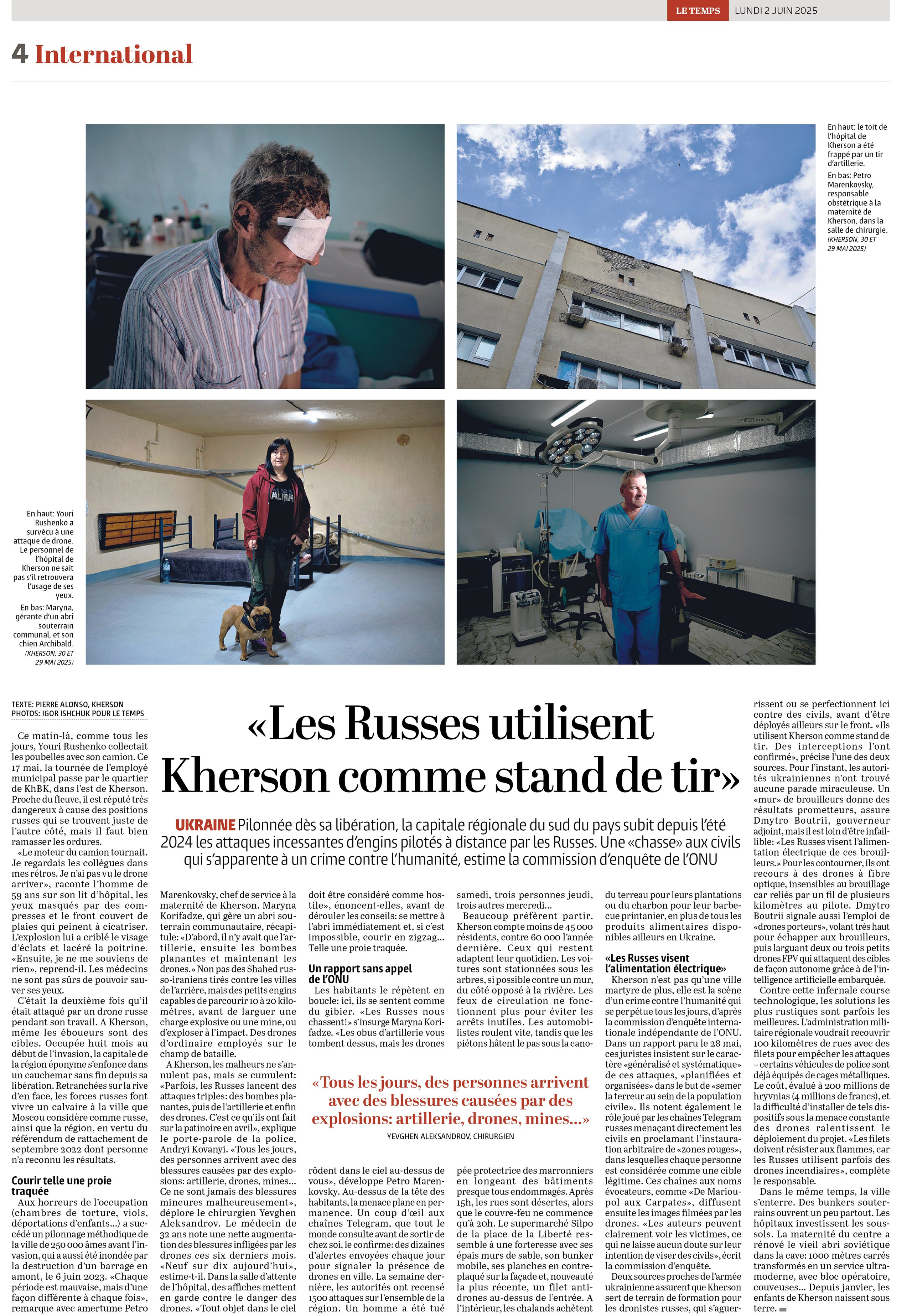 Tearsheets. Igor Ishchuk documentary photographer