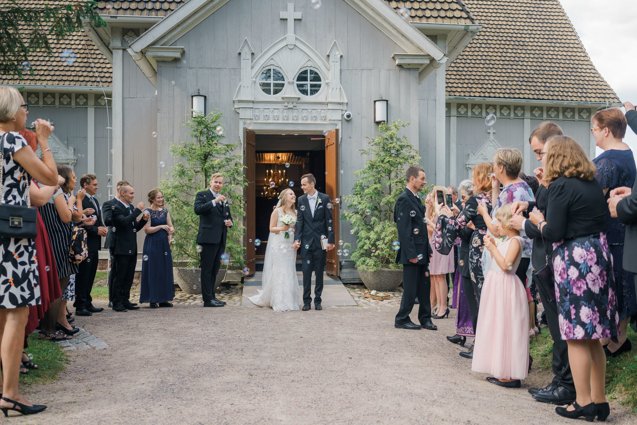 Hääkuvaus Villa Tammikko