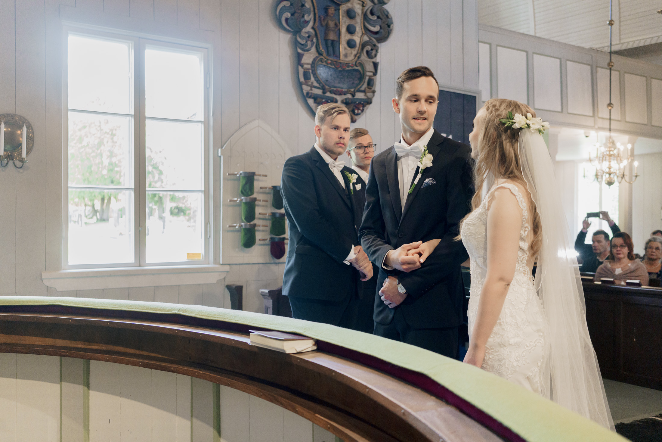 Hääkuvaus Villa Tammikko