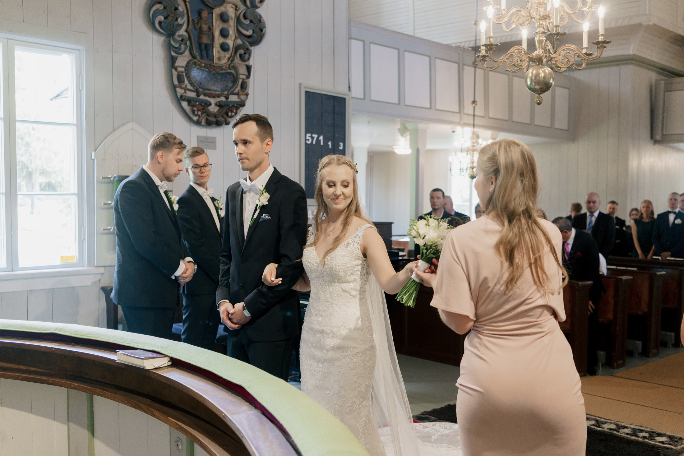 Hääkuvaus Villa Tammikko