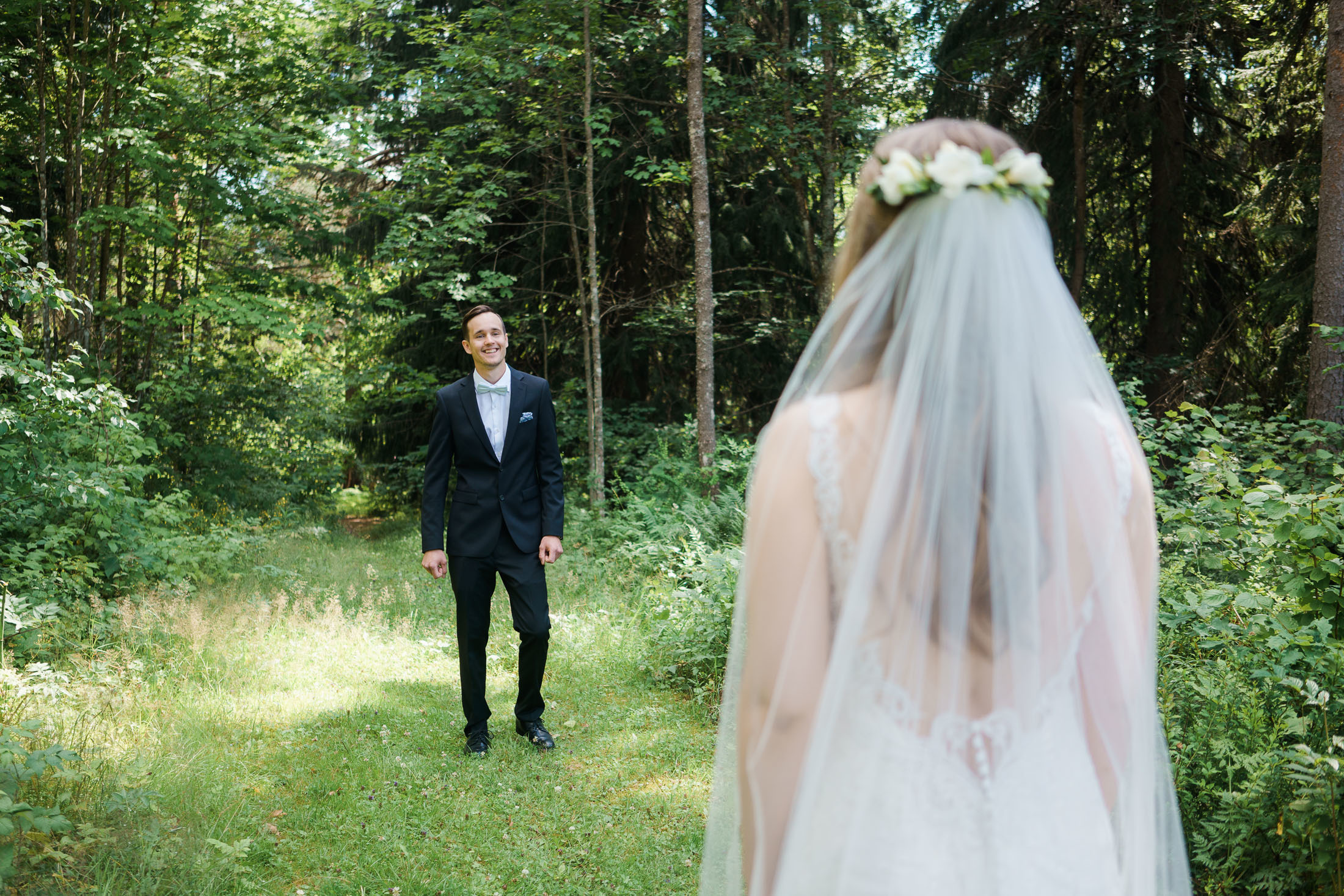 Hääkuvaus Villa Tammikko