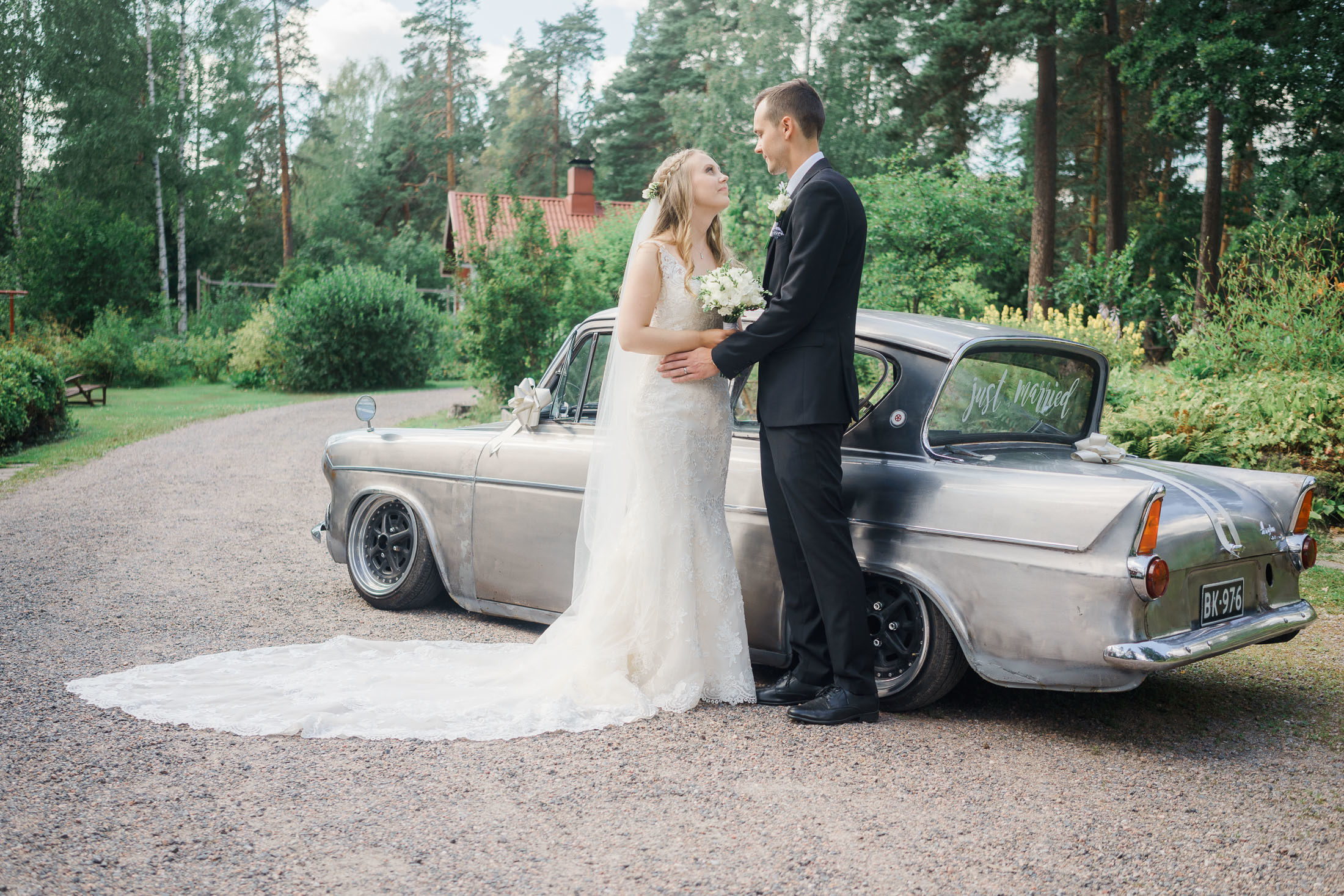 Hääkuvaus Villa Tammikko