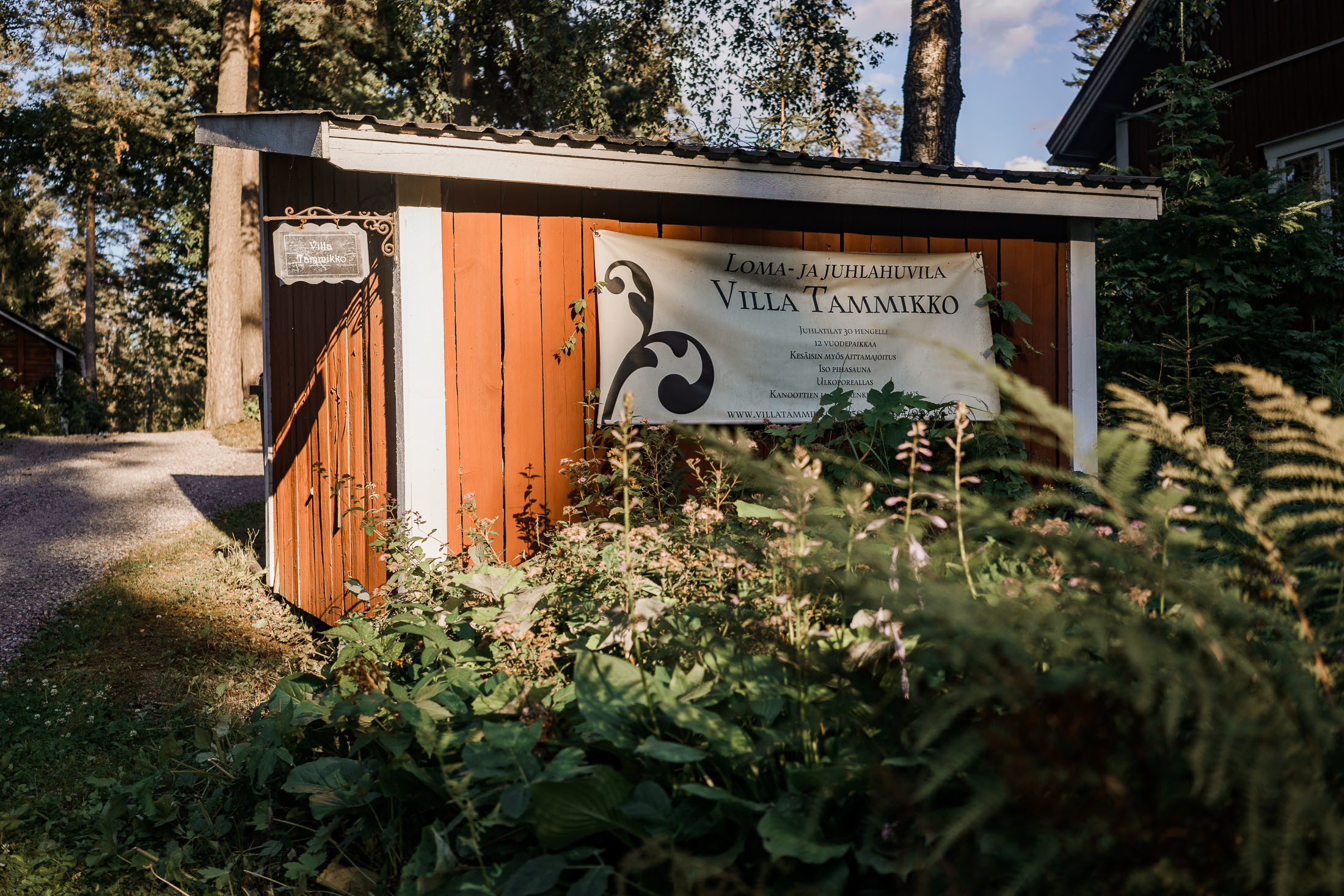 Hääkuvaus Villa Tammikko