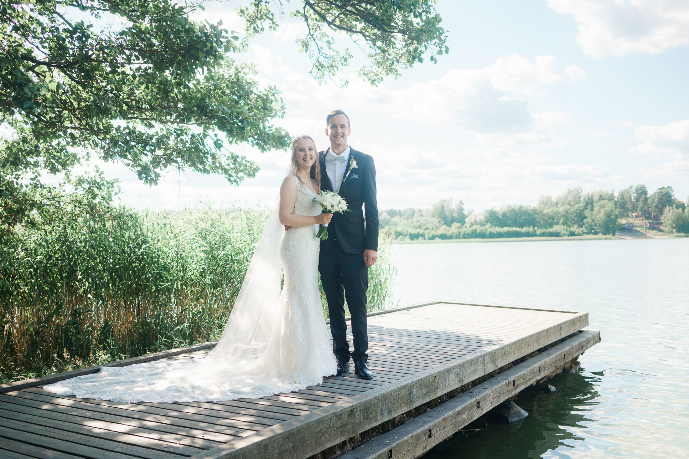 Hääkuvaus Villa Tammikko