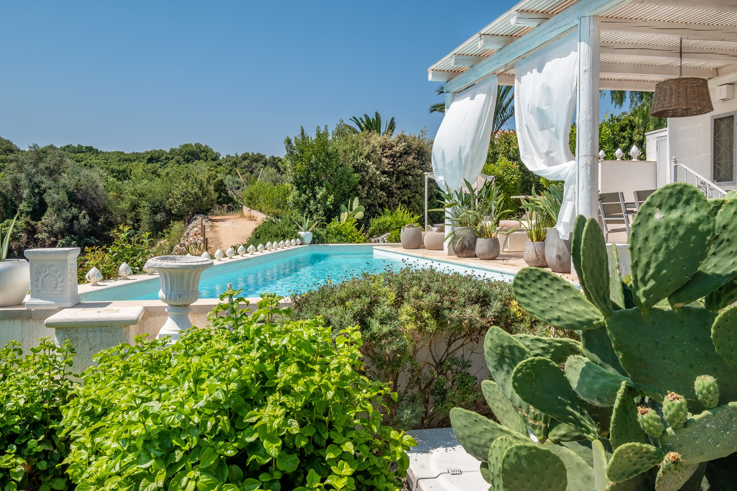 Amazing view of a B&B in the Cisternino countryside (Valle D'Itria, Martina Franca, Apulia, Alberobello, Cisternino, Ostuni, Polignano, Apulia)