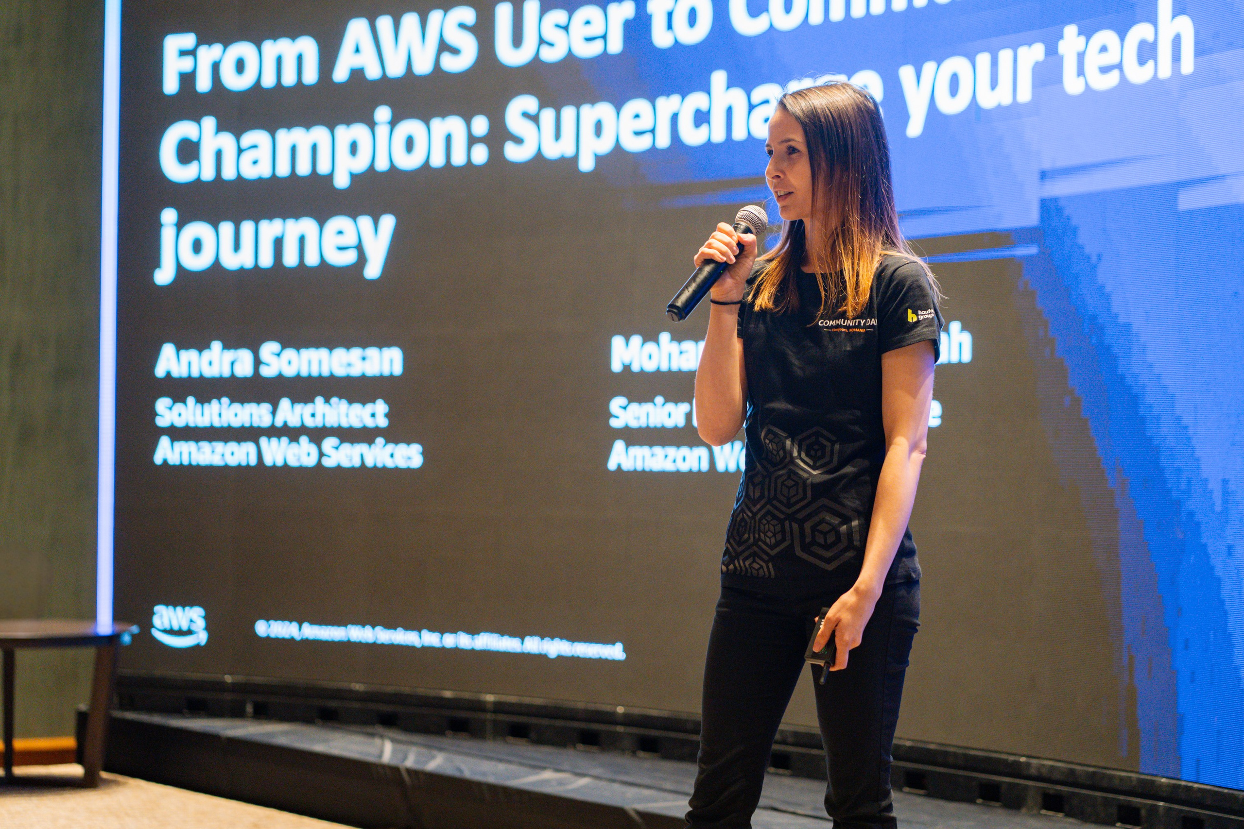 AWS Community Day Romania 2024. Cozac Cristian Photographer