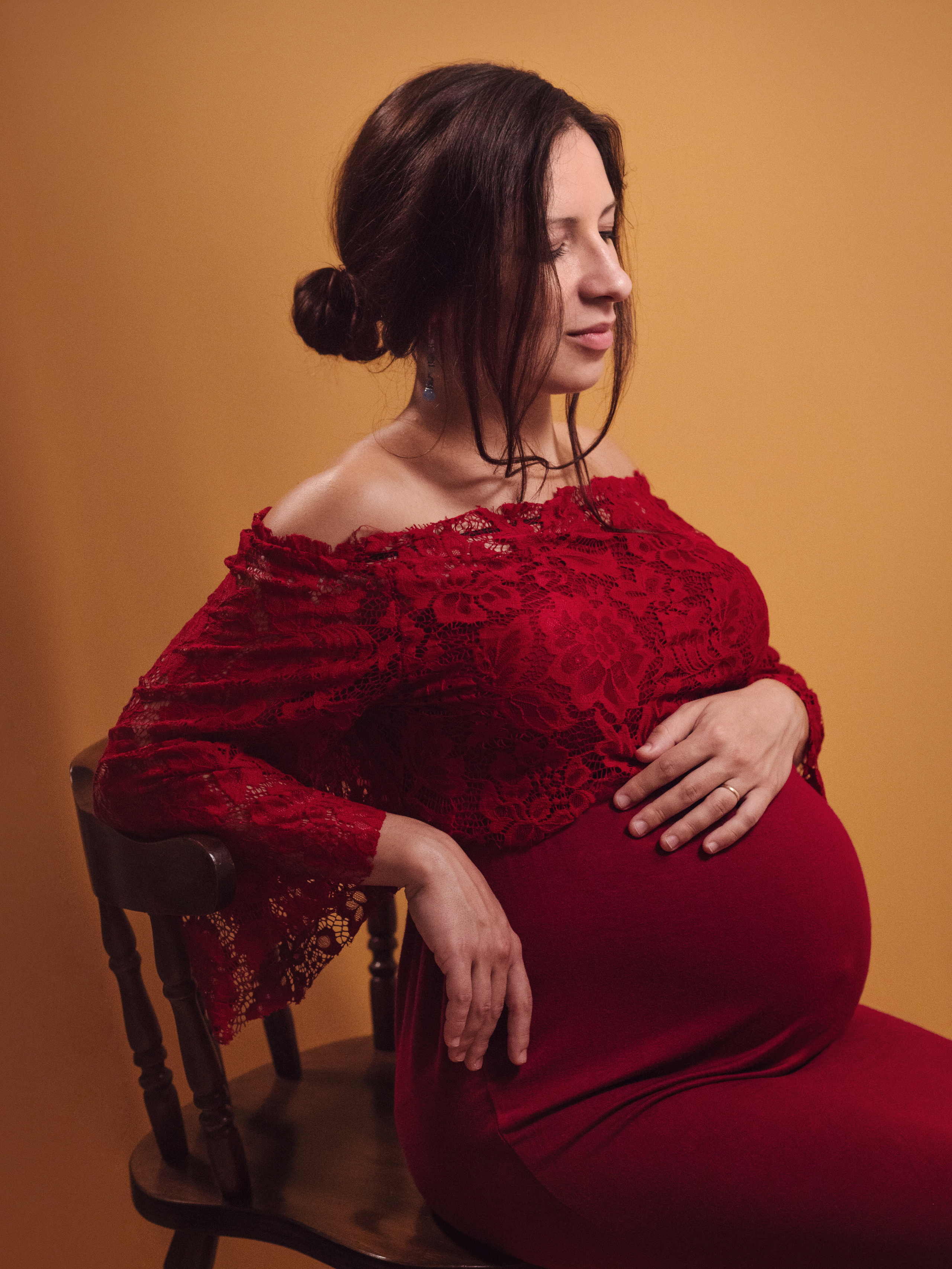 Foto di attesa. Fotografa di neonati di attesa di famiglia Gero Kateryna