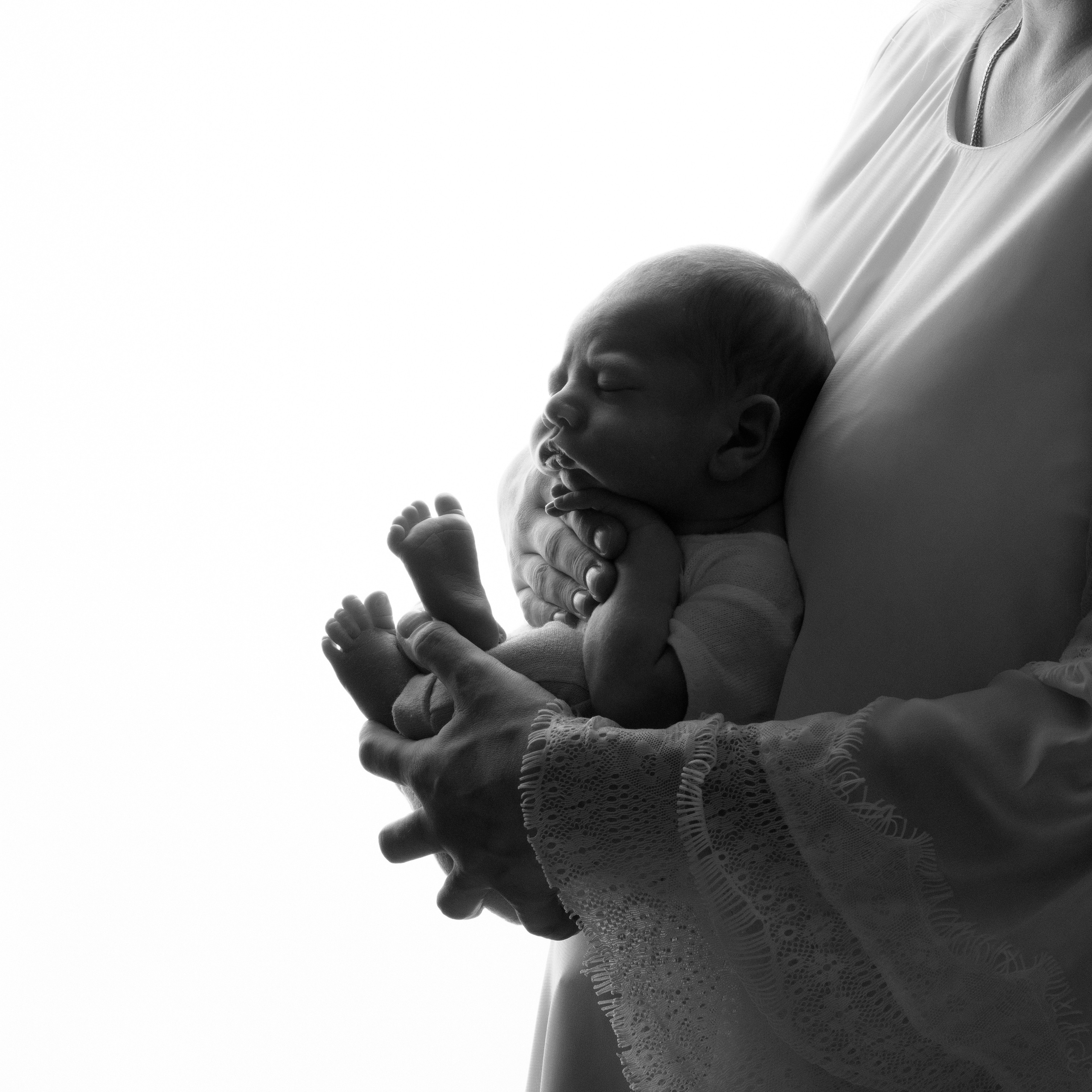 Foto dei neonati. Fotografa di neonati di attesa di famiglia Gero Kateryna