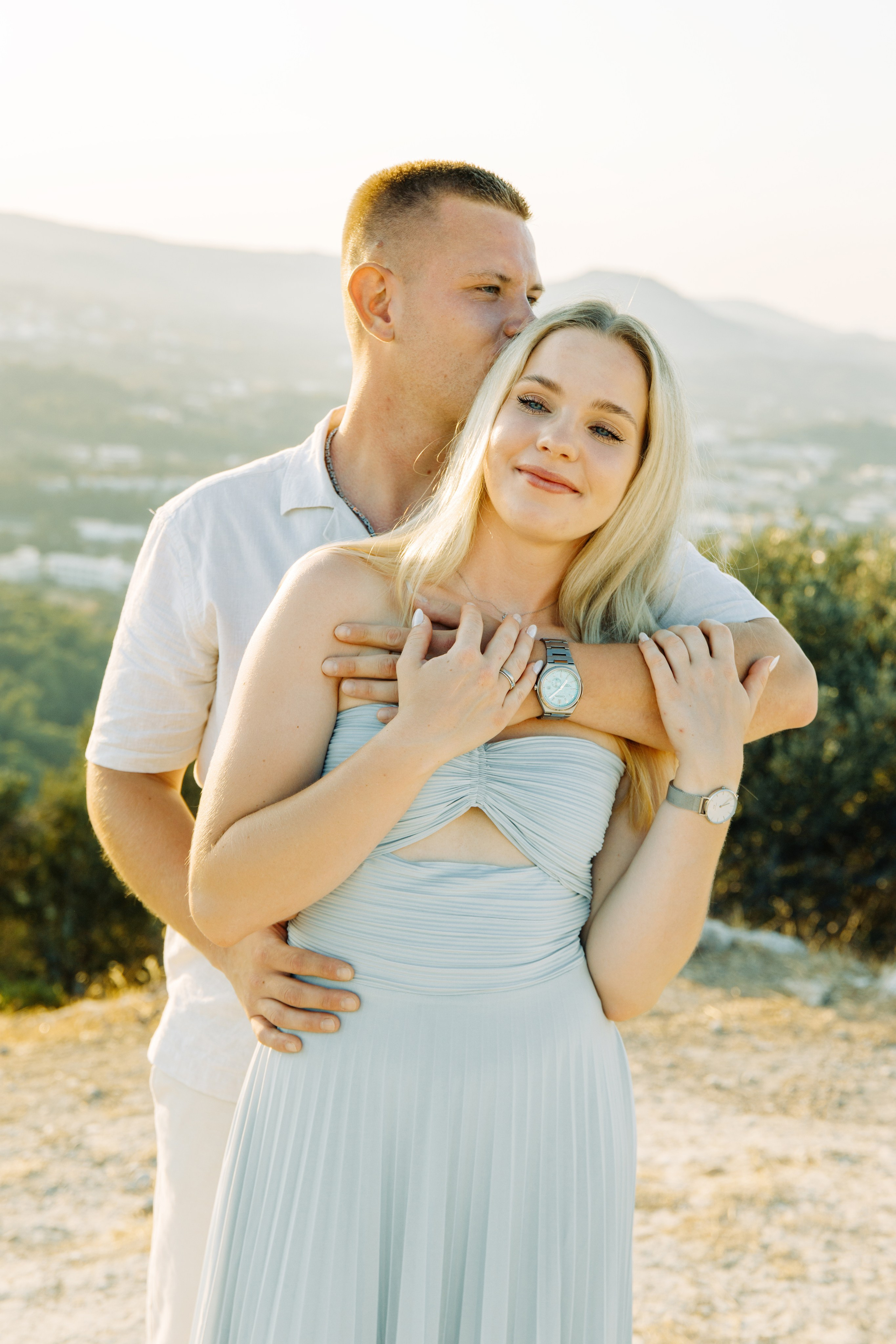 Alina and Joshua. Renate Woeste | Wedding planner in Rhodes. Creating dream weddings by the sea. Let’s make your special day unforgettable