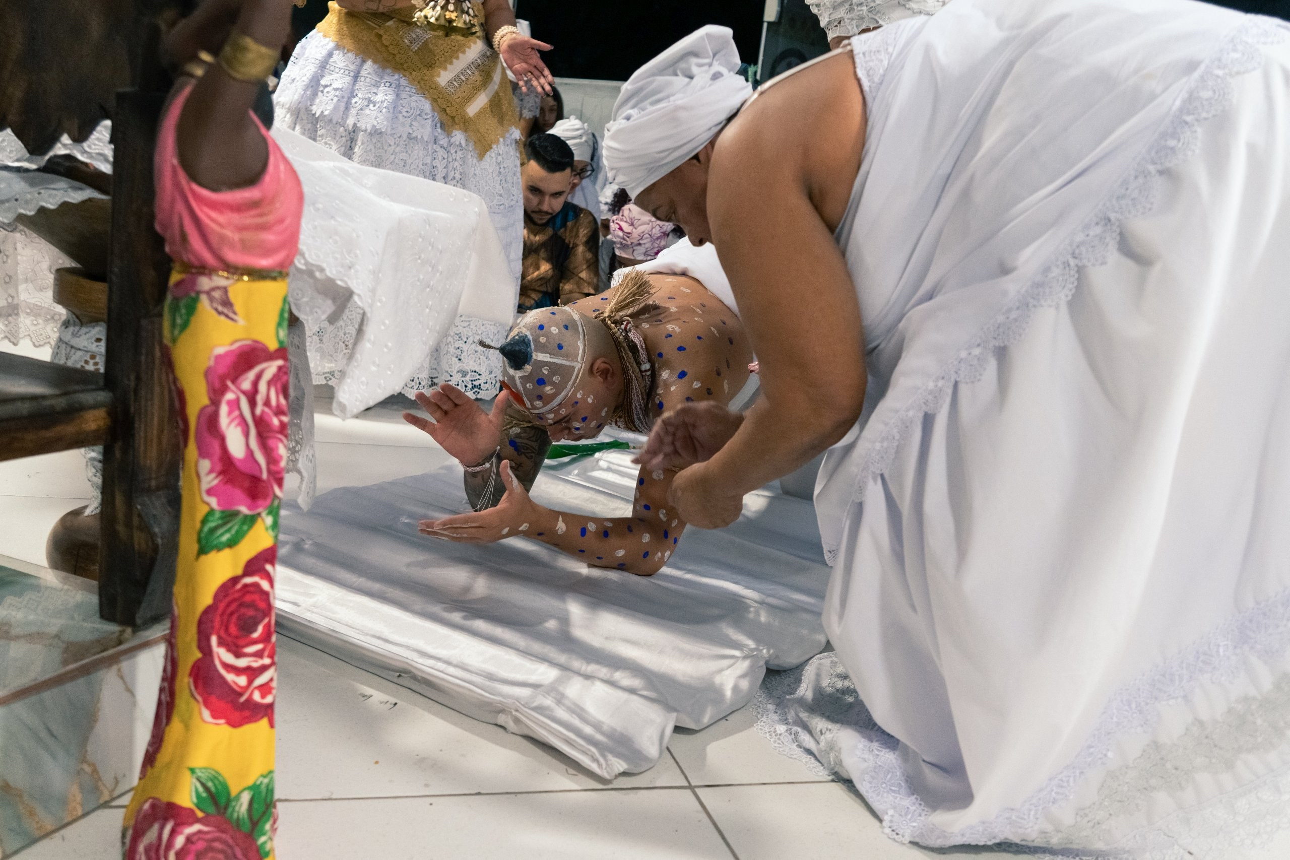 19/04/2025 — Iniciação Oloyê Pablo, Ajoyê Maria Júlia e Iyawo Arthur. Aladá Produções