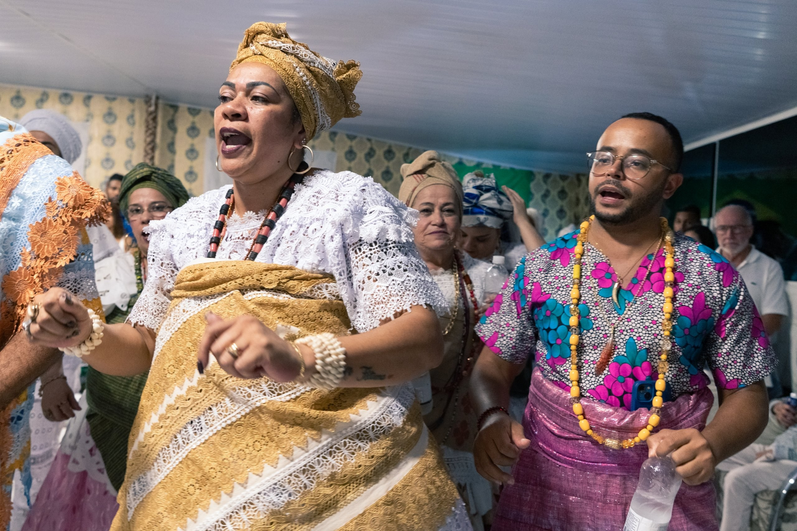 19/04/2025 — Iniciação Oloyê Pablo, Ajoyê Maria Júlia e Iyawo Arthur. Aladá Produções