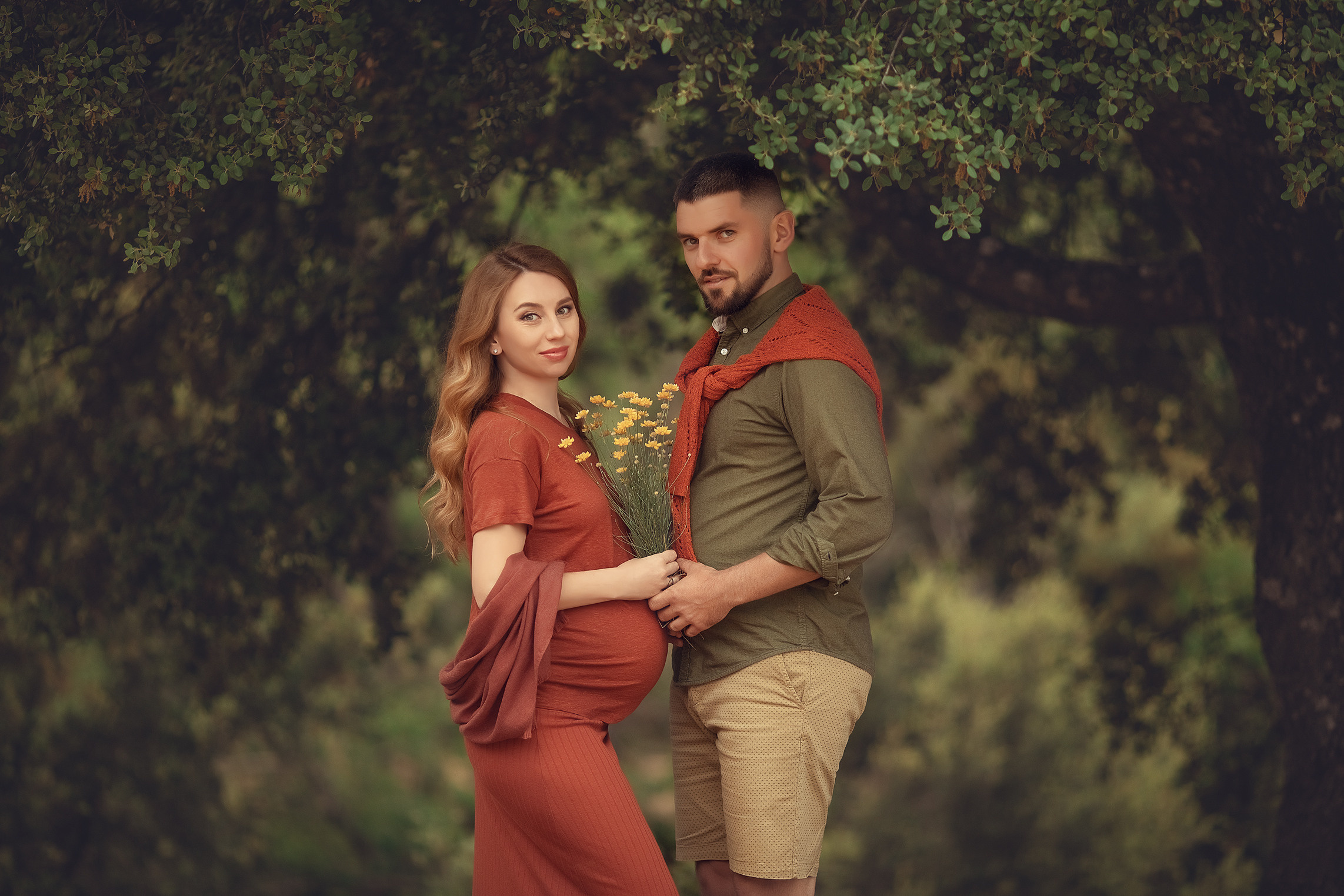 Embarazo. Fotógrafo Almeria. Swetlana Ushakova