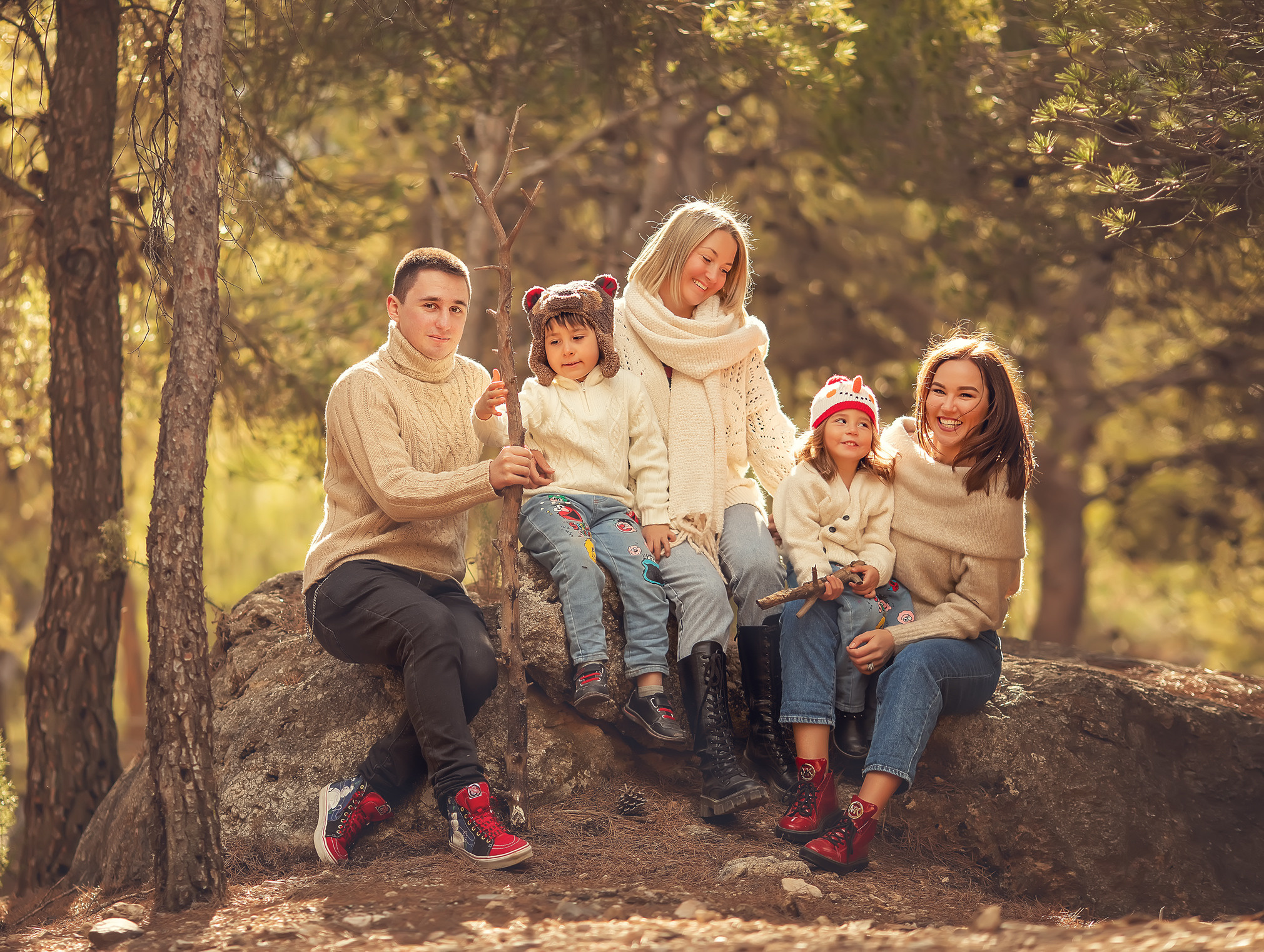 Familia. Fotógrafo Almeria. Swetlana Ushakova