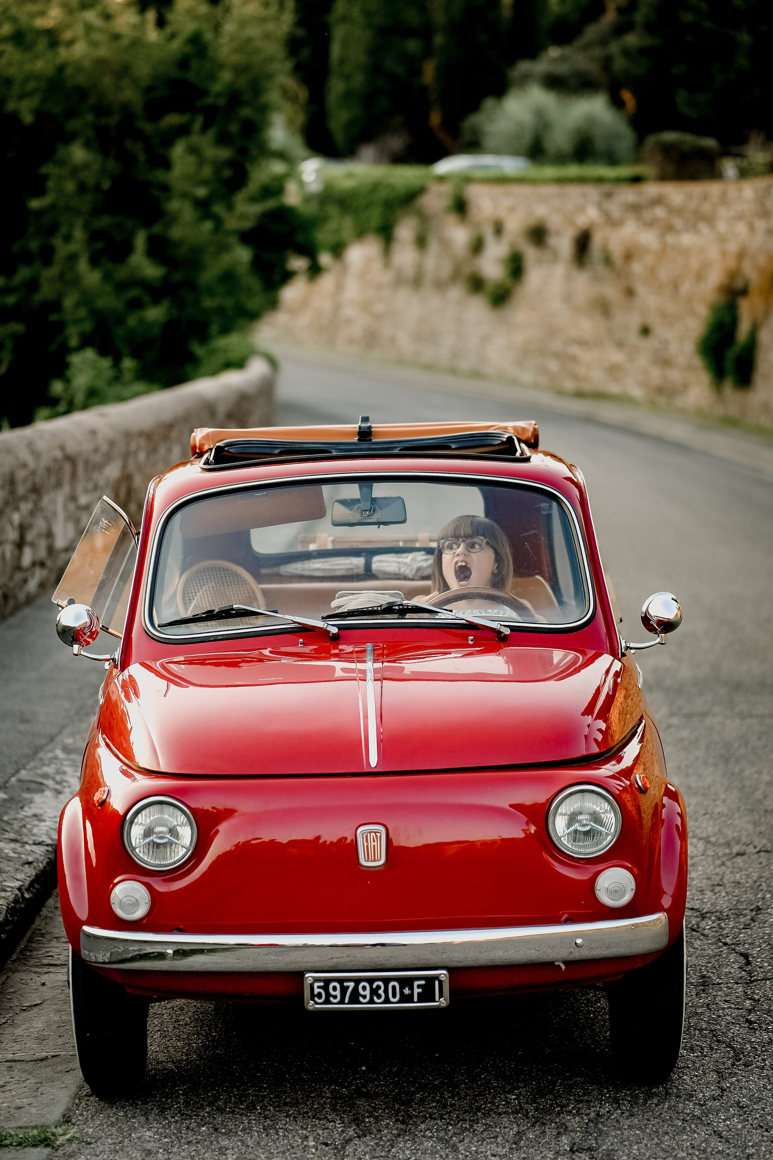 Fiat 500. Stefano Passerini Editorial Wedding Photographer in Italy