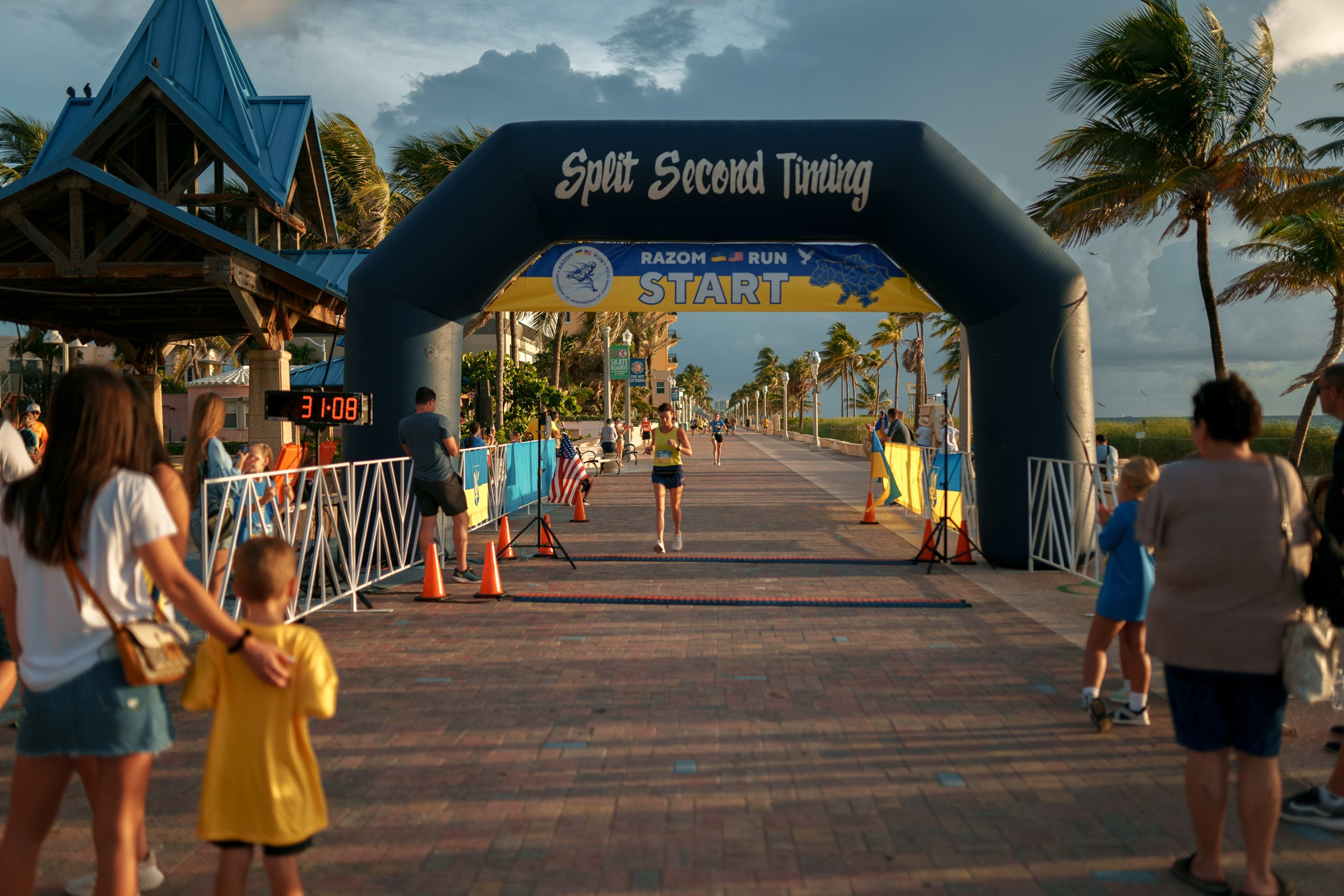 RAZOM RUN. ФОТОГРАФ ФЛОРИДА МАЙАМИ