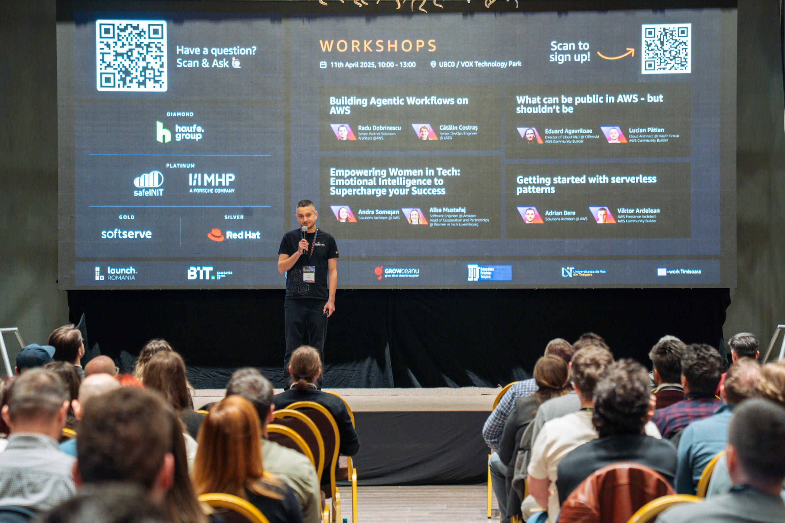 AWS Community Day 2025. Cozac Cristian Photographer