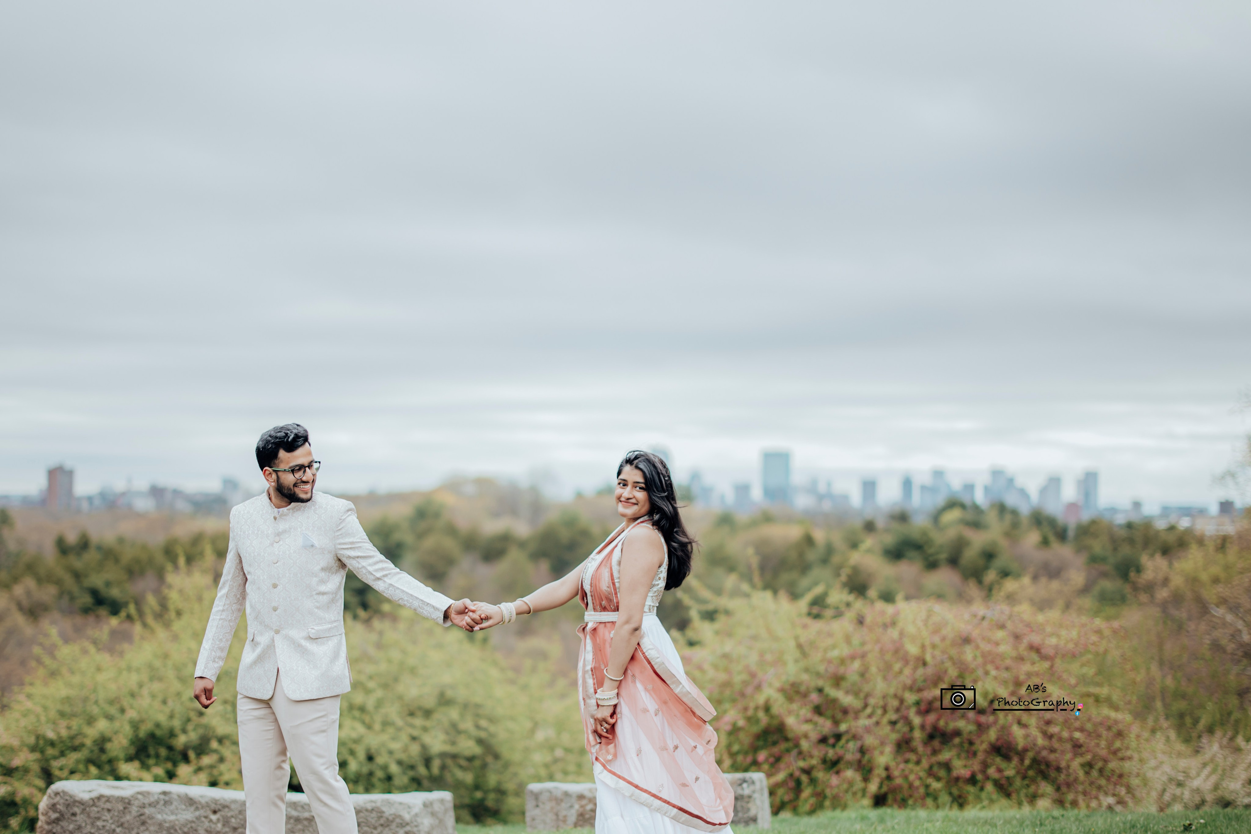Luxury Engagement Photography. Boston Indian Wedding Photographer & Videographer | AB’s Photography
