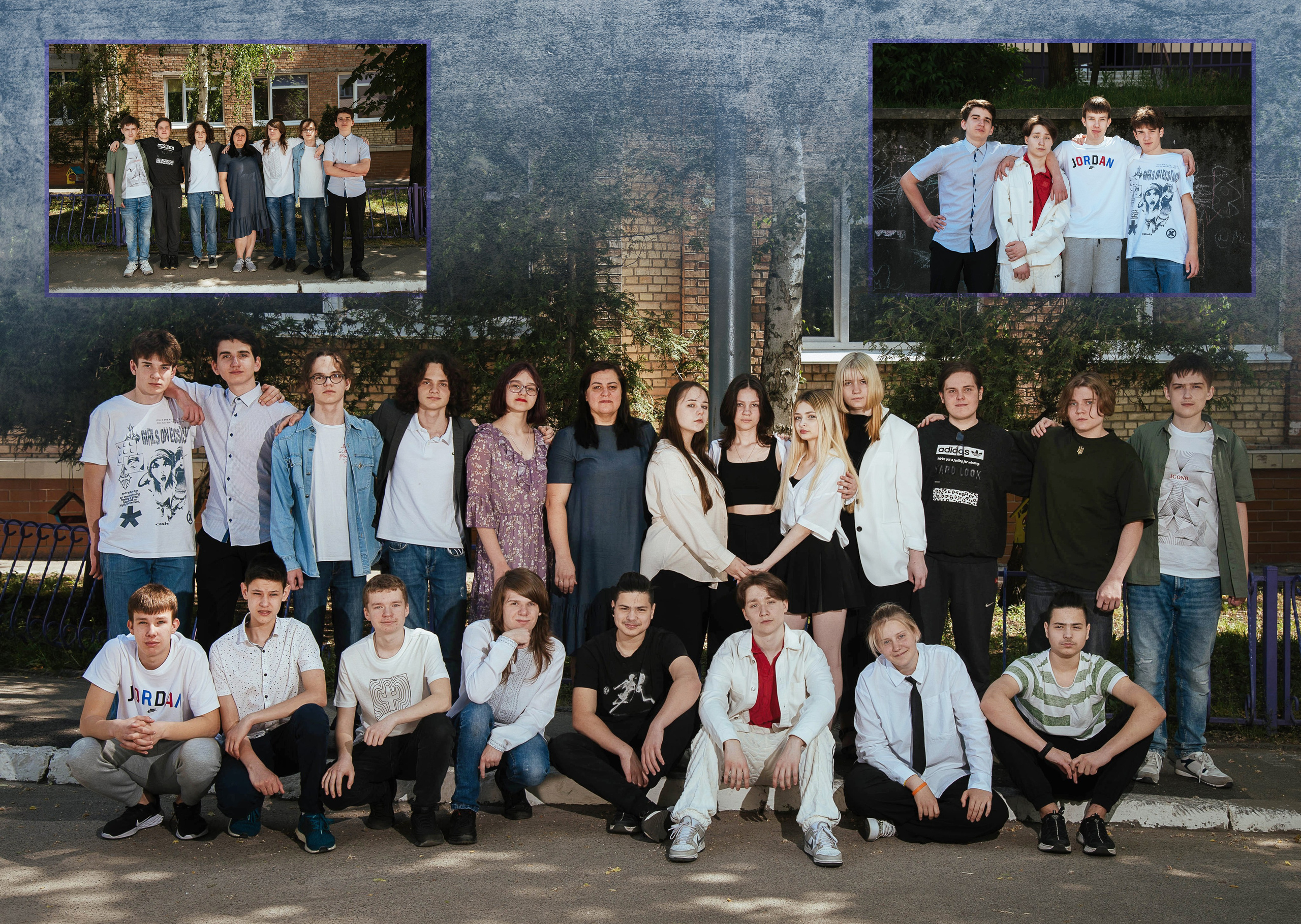 Дизайн «Мрамор». Для старших класів. Моменти