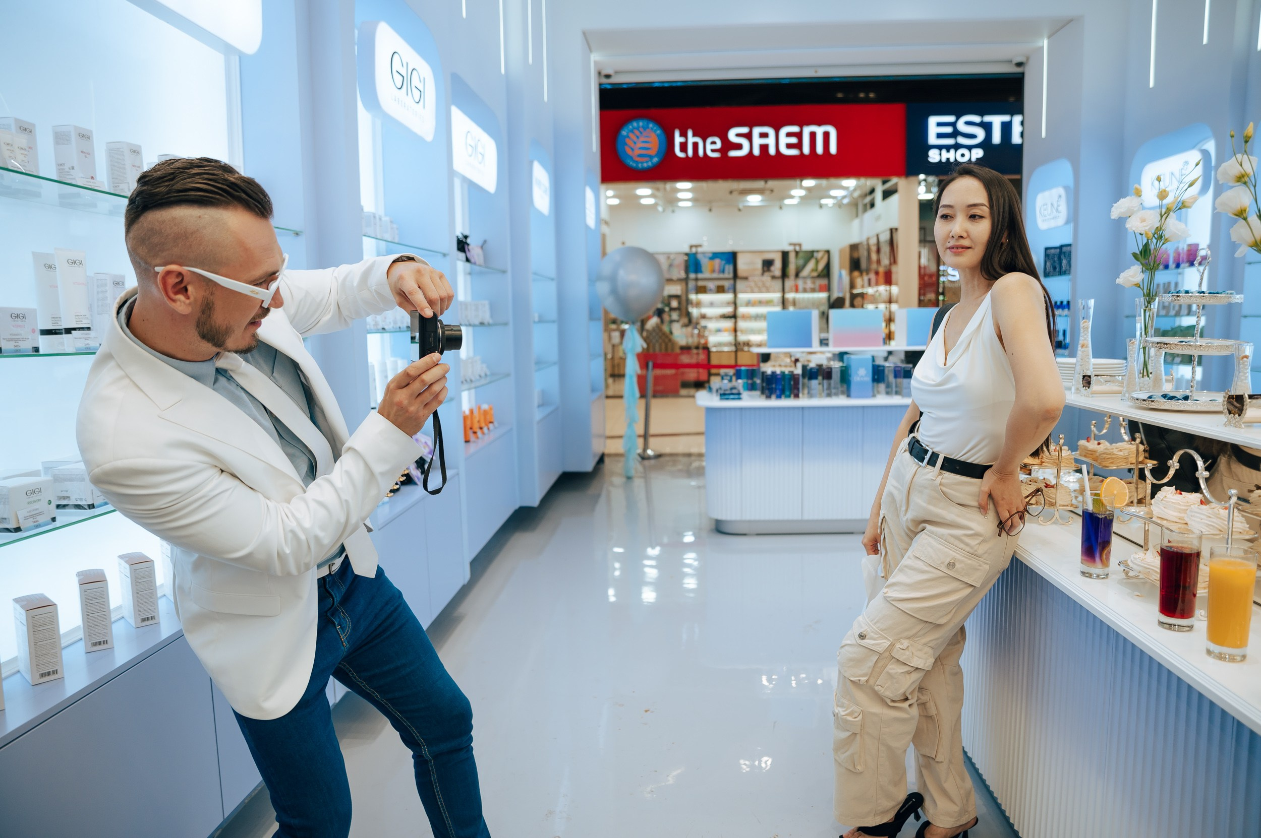 Презентация новой линии косметики. Фотограф в Бишкеке Андрей Кавешников