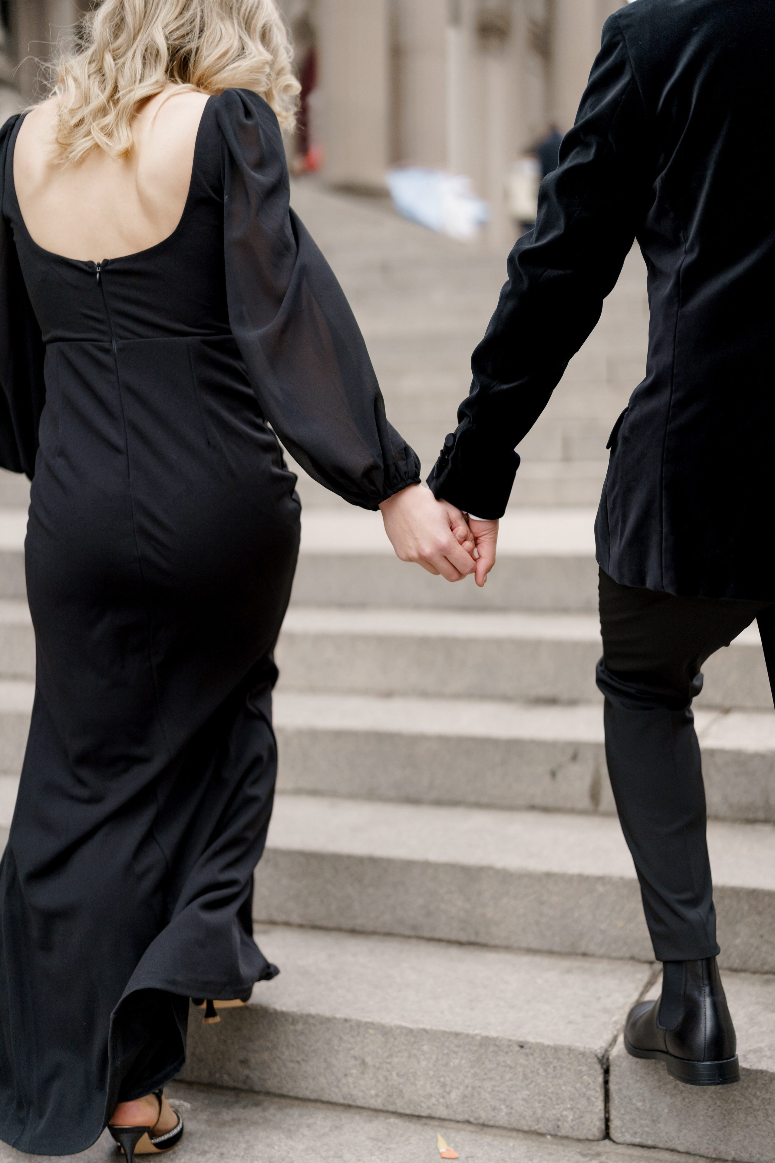 Caroline and Brendan’s Museum MET and Library Engagement Shoot. Wedding photographer and videographer New York | New Jersey