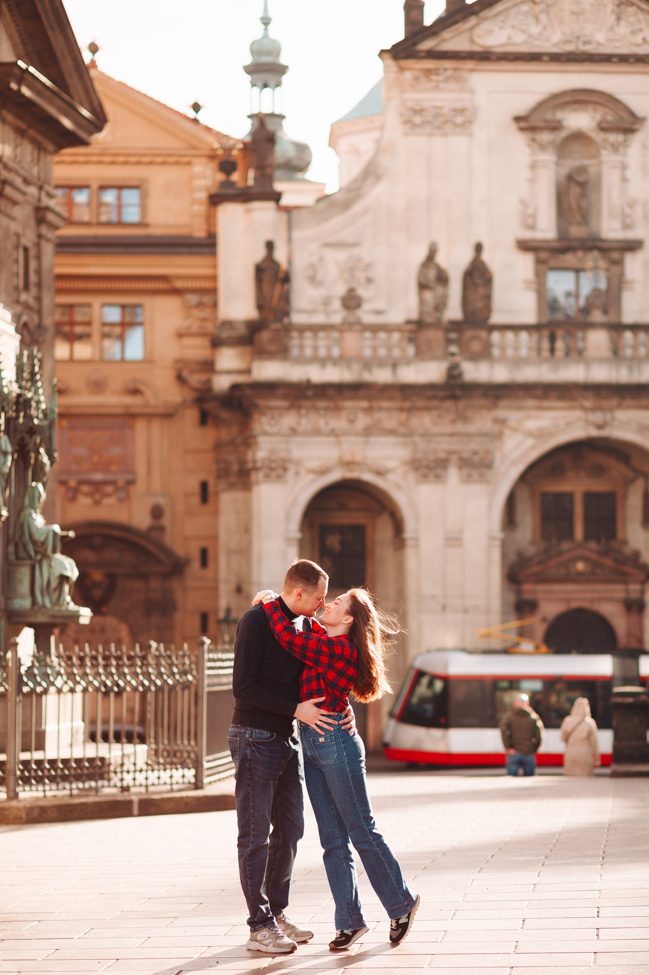 Inna & Alexander. Photographer in Prague for tourists