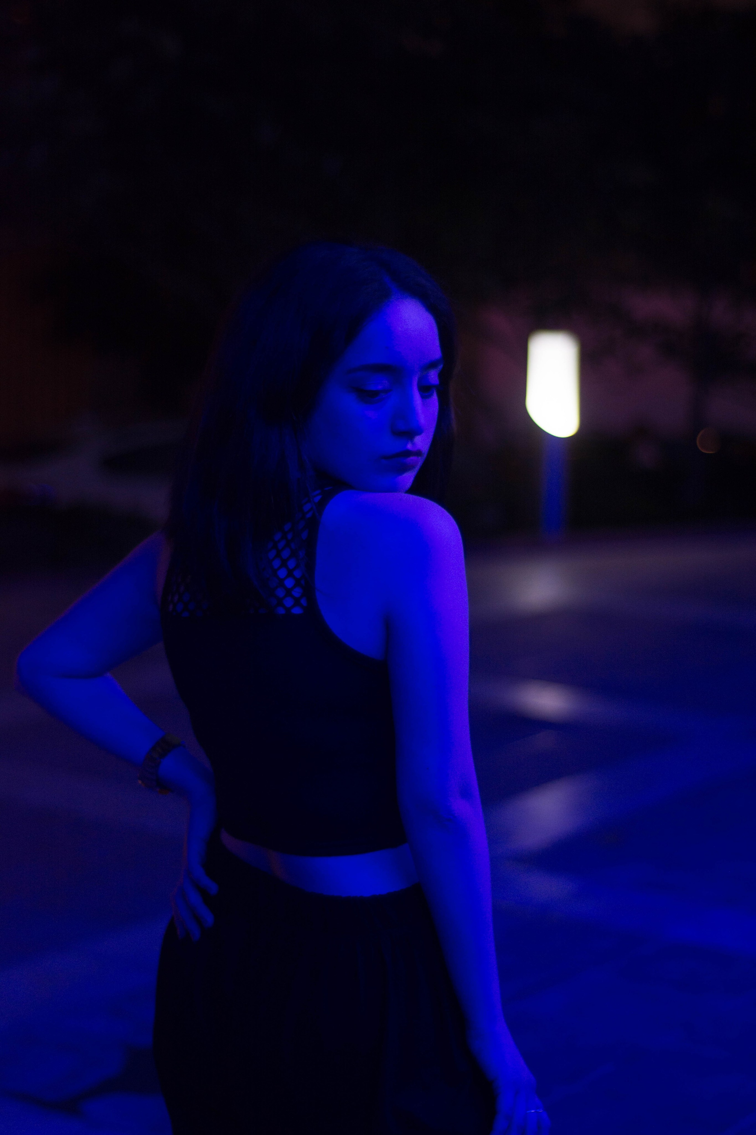 Lana axşam çəkilişi. Fotoqraf Vəli Məmmədov