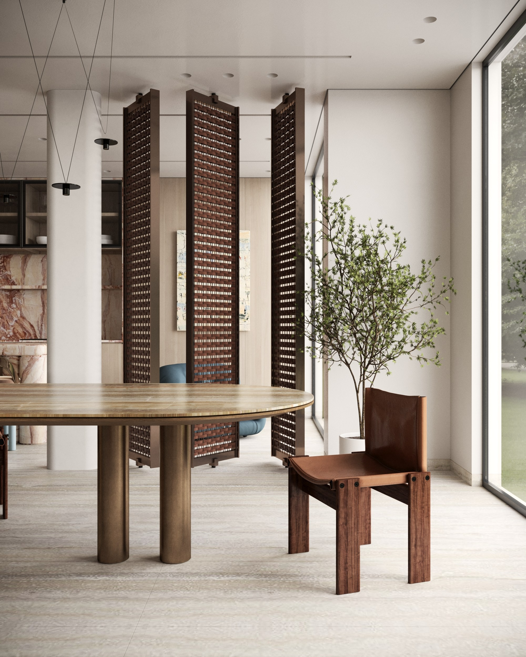 Jumeirah Islands Villa / C’est Ici. Interior designer / visualizer Lisa Oputina