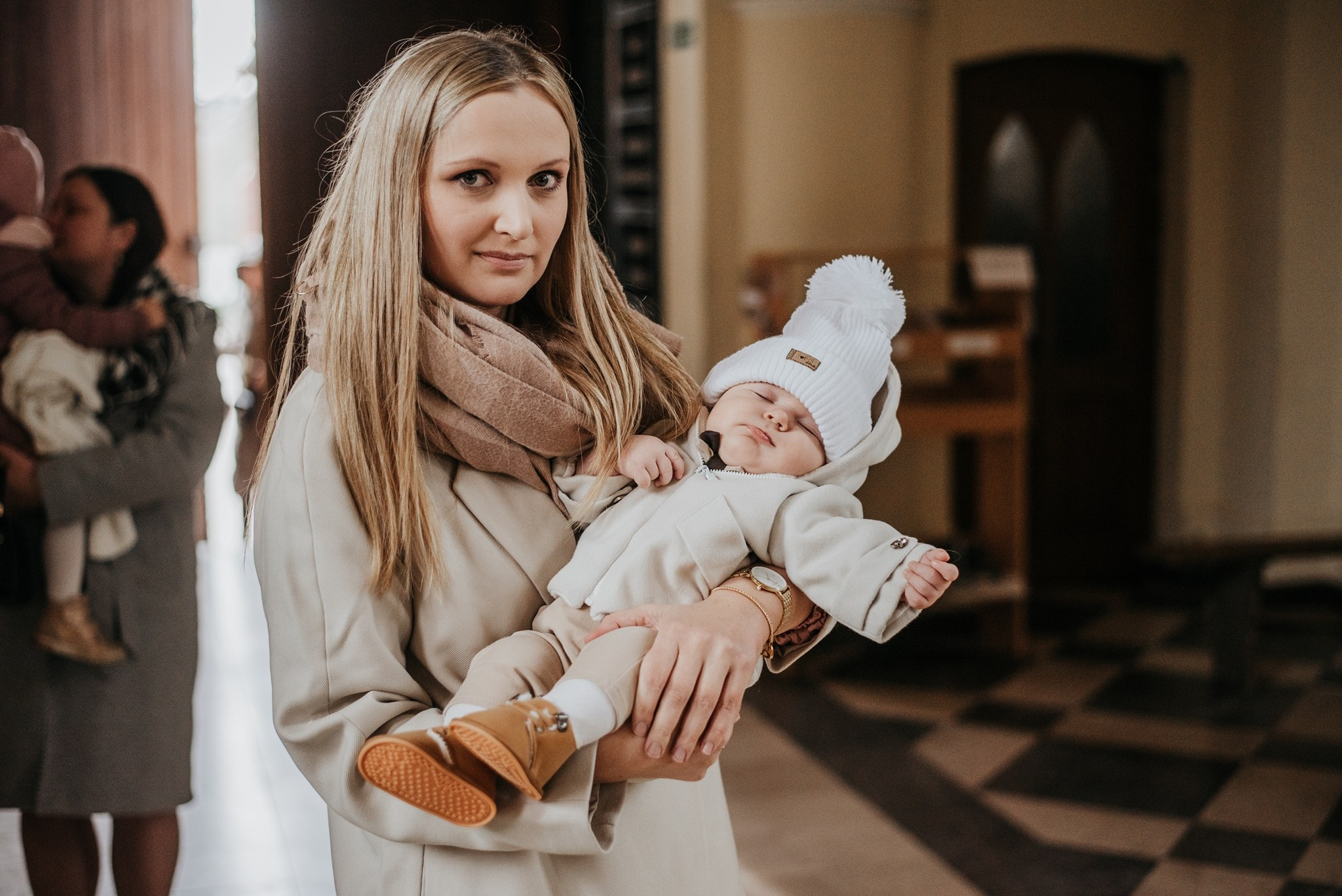 Chrzest Św. Aleksandra. Dominika Strachacka Fotografia | Fotograf ślubny i rodzinny Opole Lubelskie Lublin