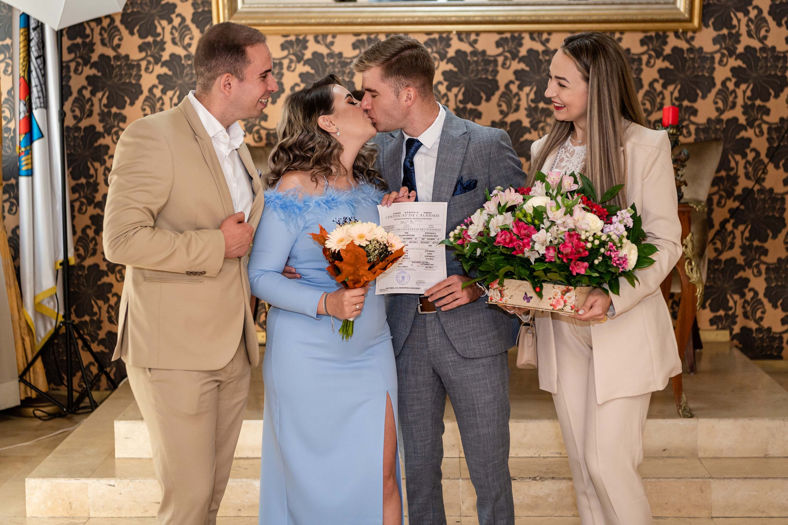 Cununie Iulian si Alexndra. Mugurel anghel