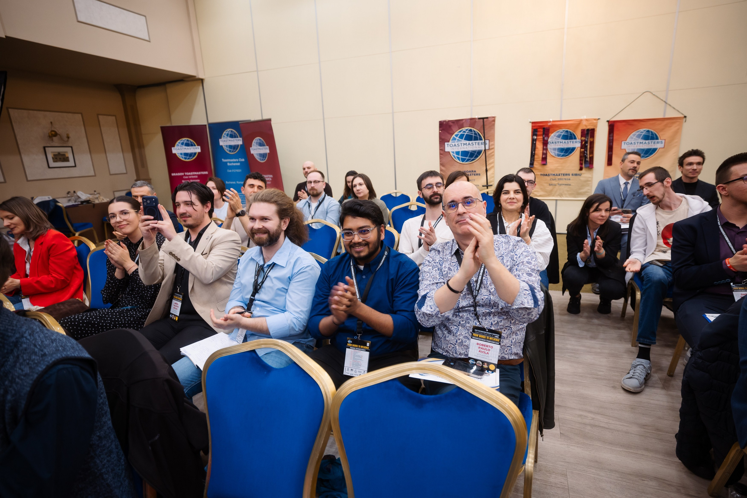 Toastmasters Conference. Marius Ciocan
