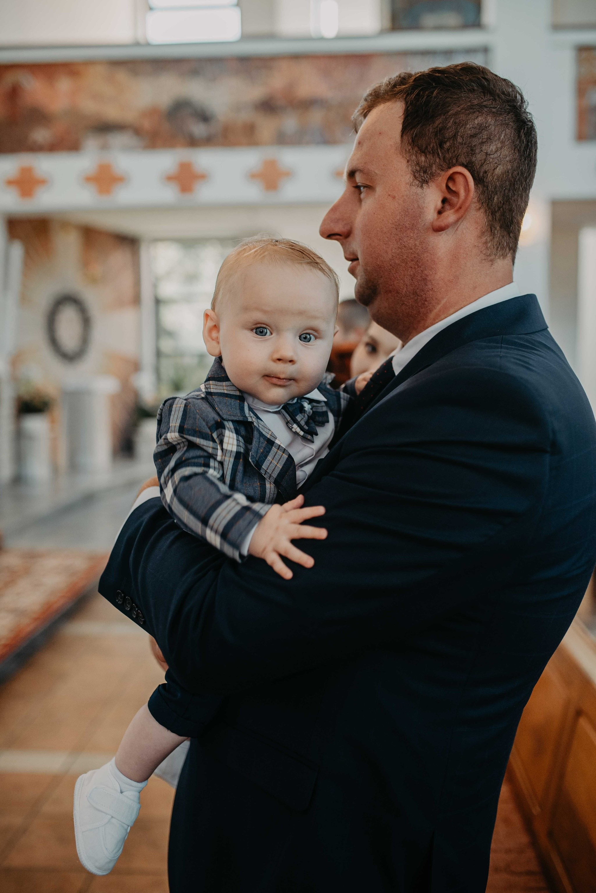 Chrzest Święty Franciszka. Dominika Strachacka Fotografia | Fotograf ślubny i rodzinny Opole Lubelskie Lublin