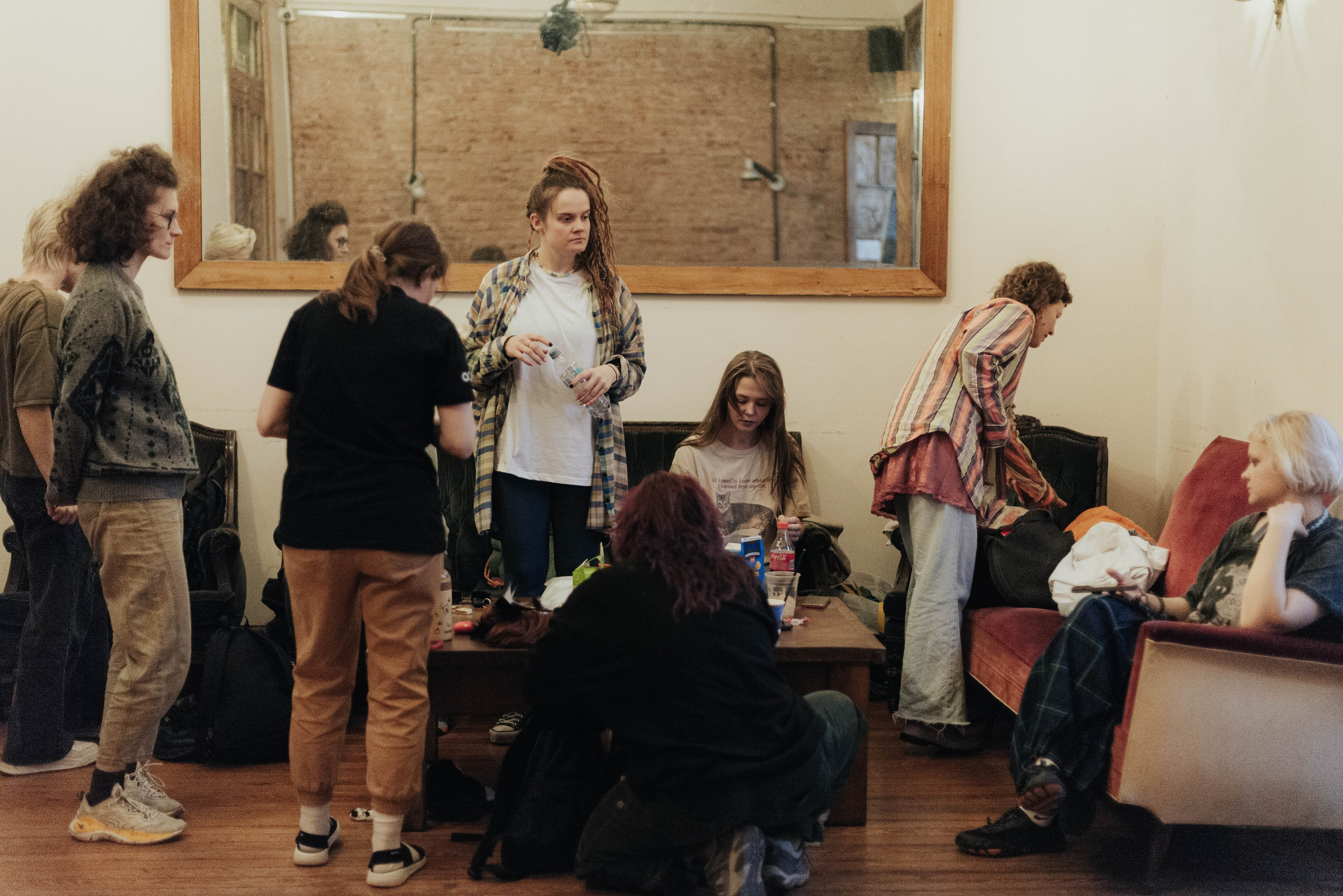 Репетиция @ojo.teatro. Photographer @elmirkami in the city of Buenos Aires