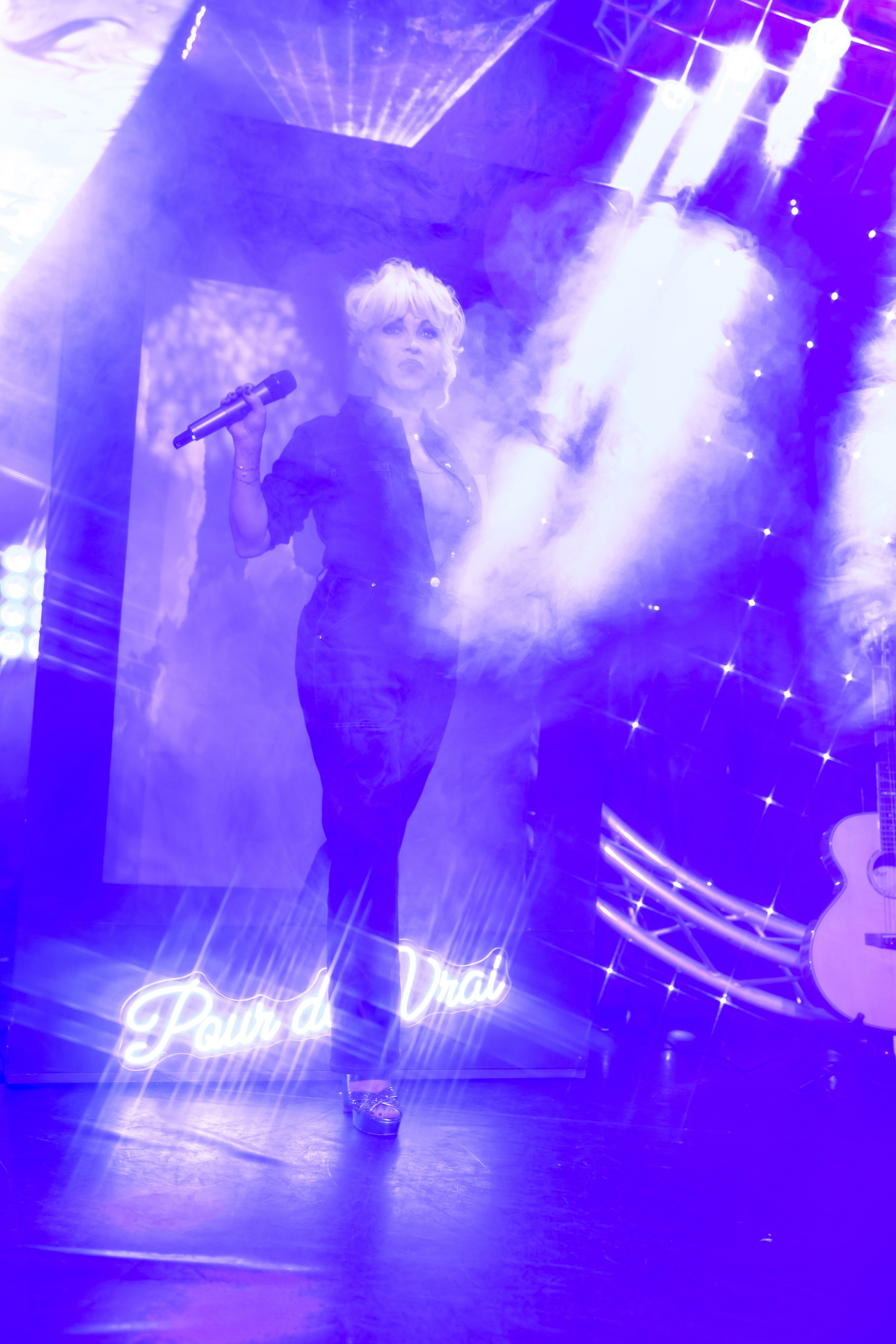 Иза Феррер. Съёмка концерта