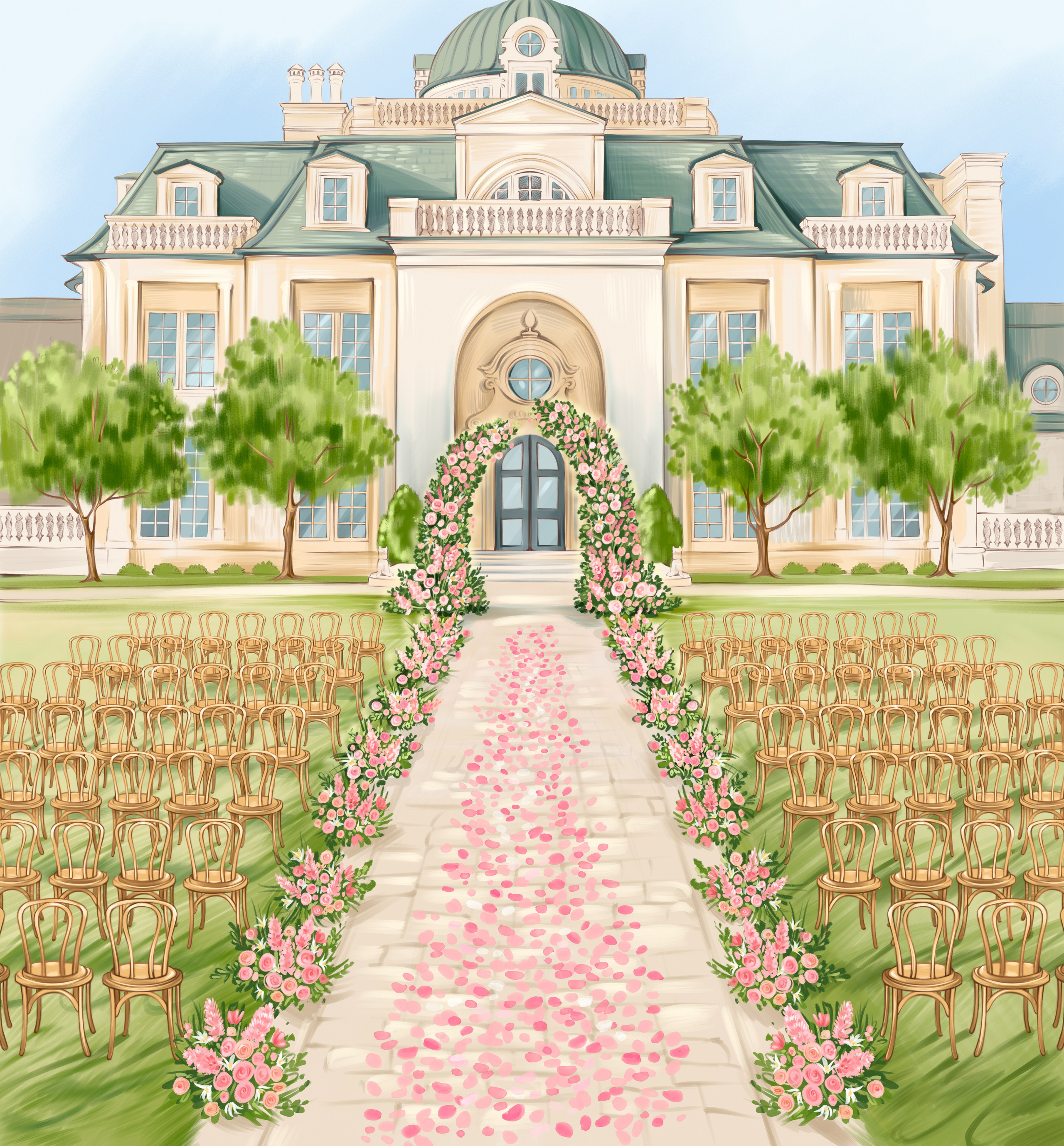 Illustrations For Invitations. InnaIllustrator