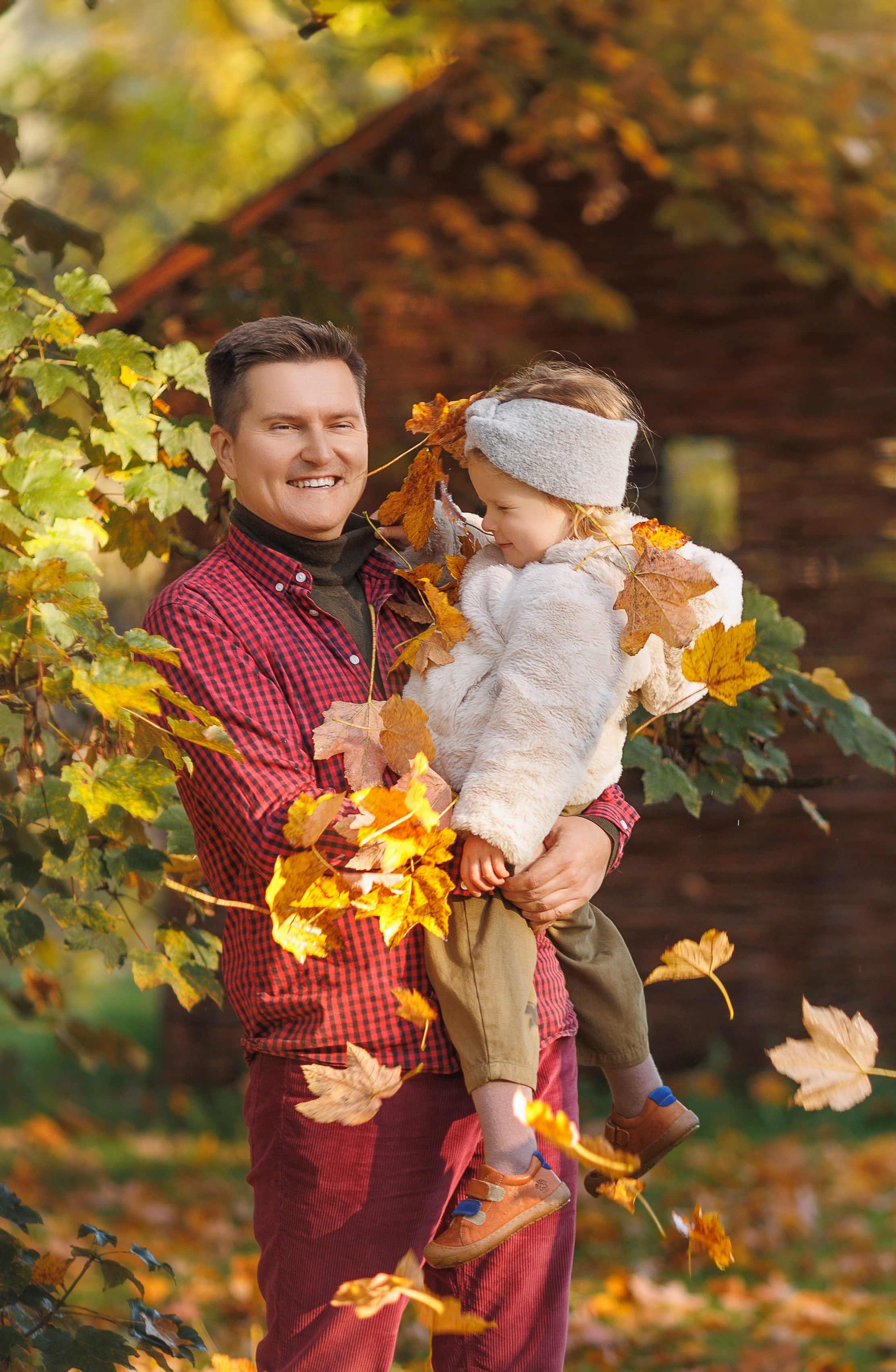 Golden moments. Family photographer in Vilnuis Svetlana Naumova