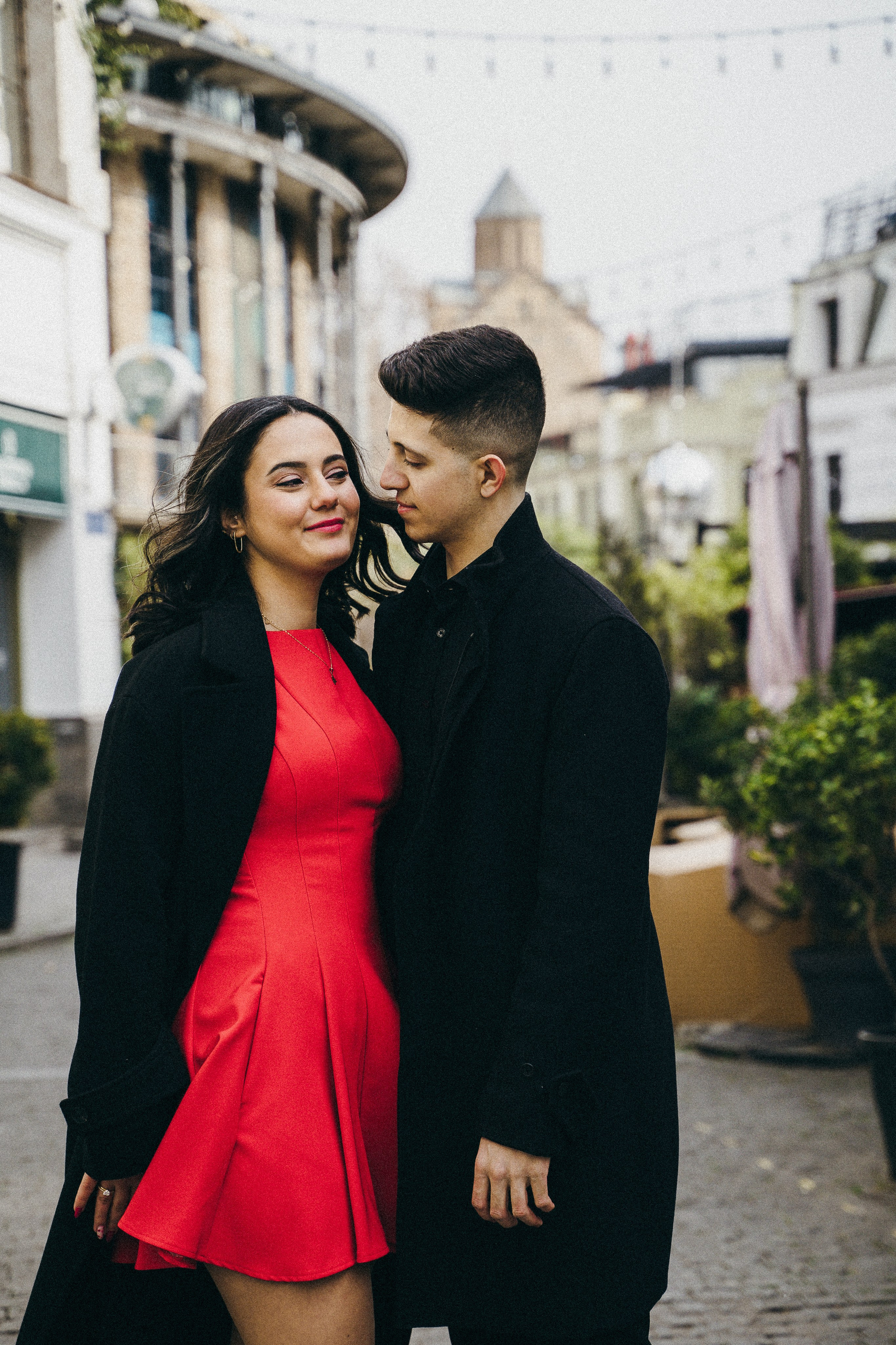 Girl in red. Photographer and travel-blogger Aleksandra Gritsenko