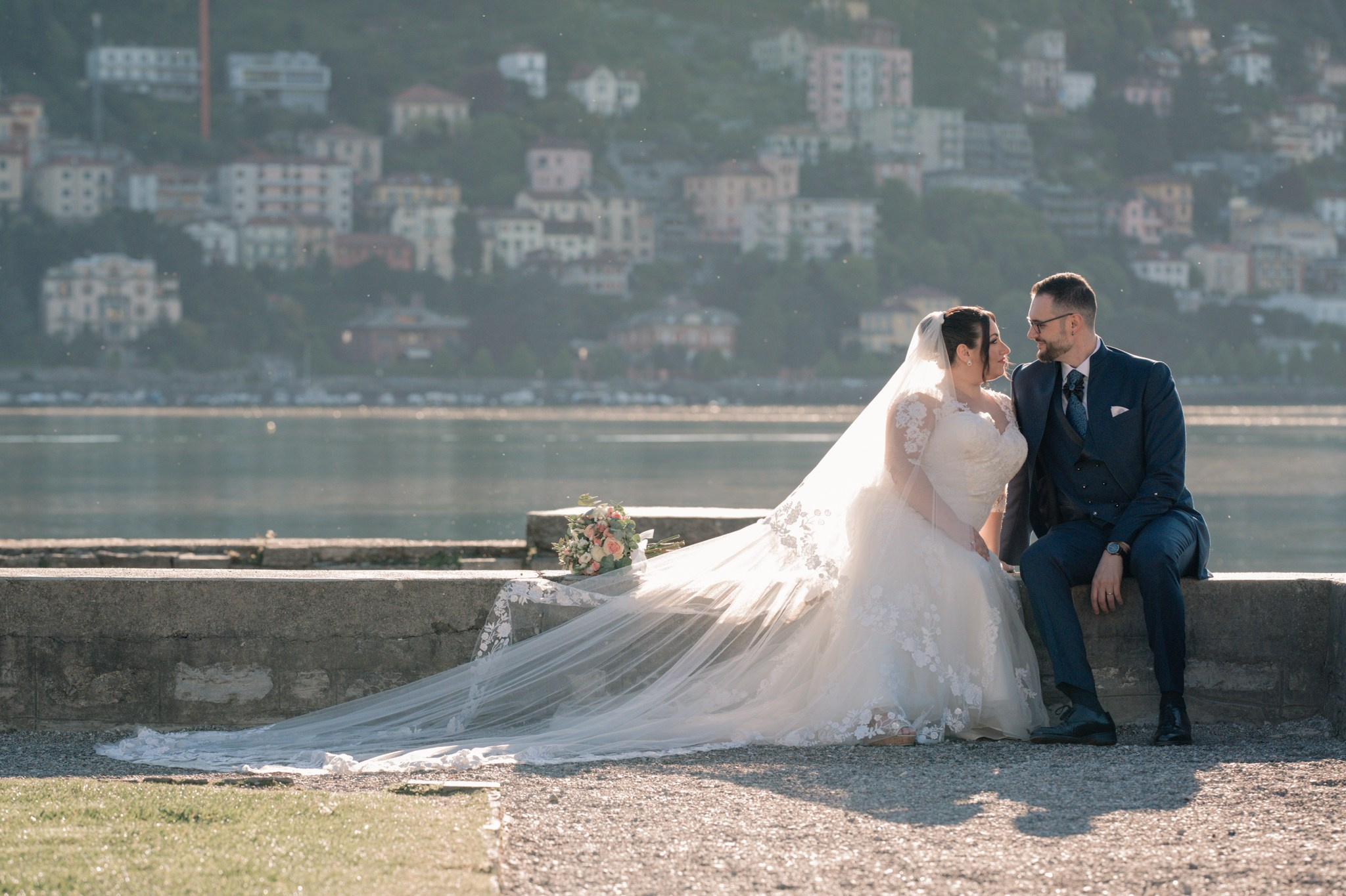 Alessandra & Mattia. Fotografo matrimonio Lago di Como Ferrari Media Production