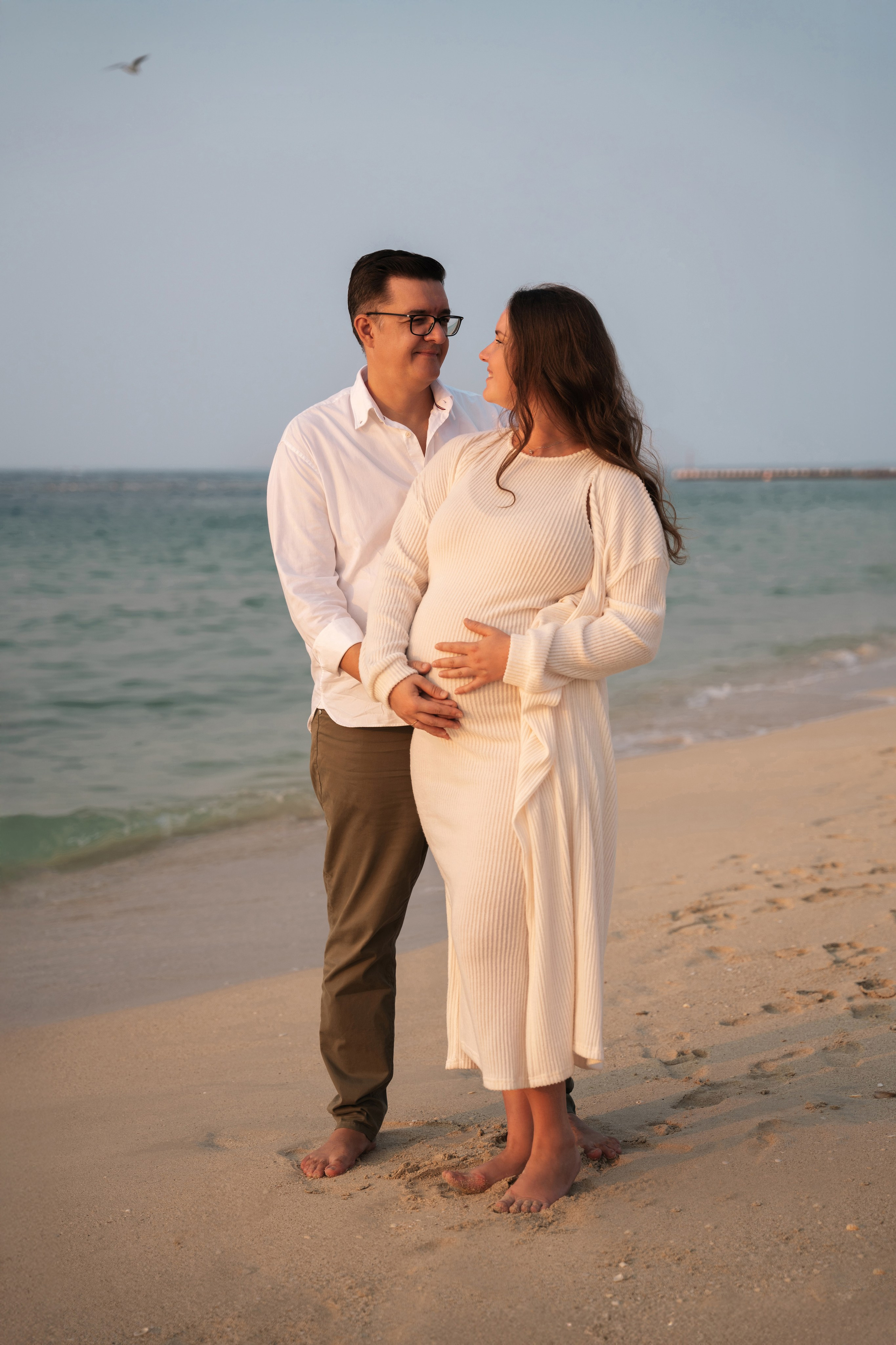 Beach sunset. Angela Iakovleva — Family Photographer in Dubai