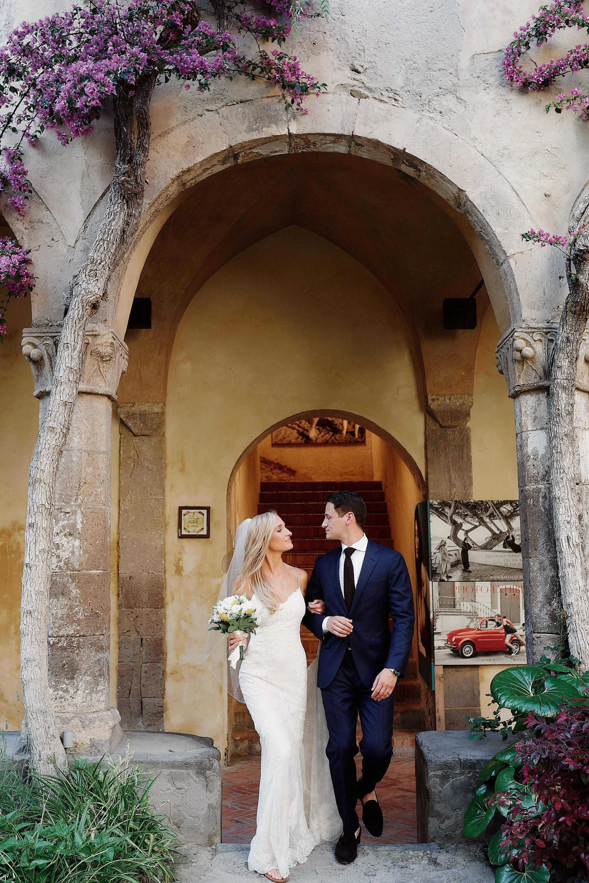 Destination Wedding in Sorrento — Chiostro San Francesco & Grand Hotel Royal | Amalfi Coast. Bella Vita Weddings — Wedding Photography in Dubai & Destination