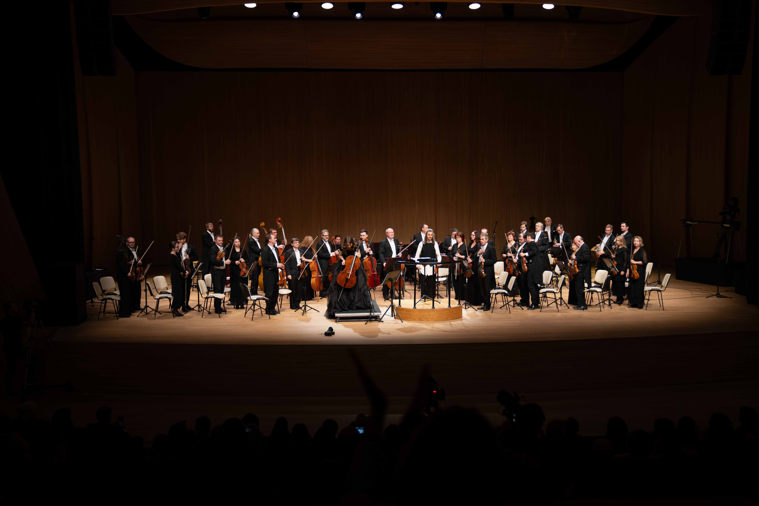 The Tchaikovsky Academic Grand Symphony Orchestra in Baku. Wedding&Event photographer Ismail Rzayev in Baku