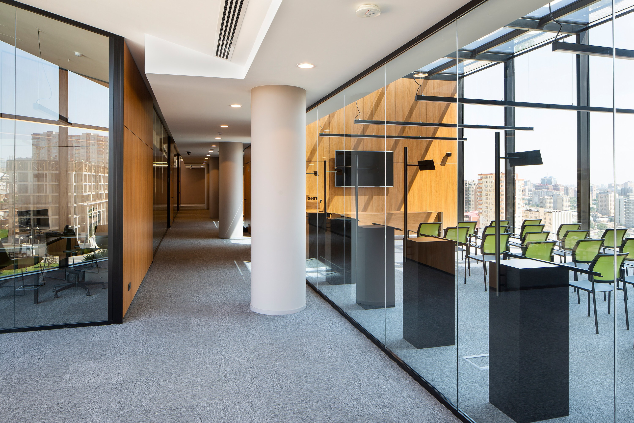 D.O.S.T. municipal building. Elmar Mustafazadeh Photography