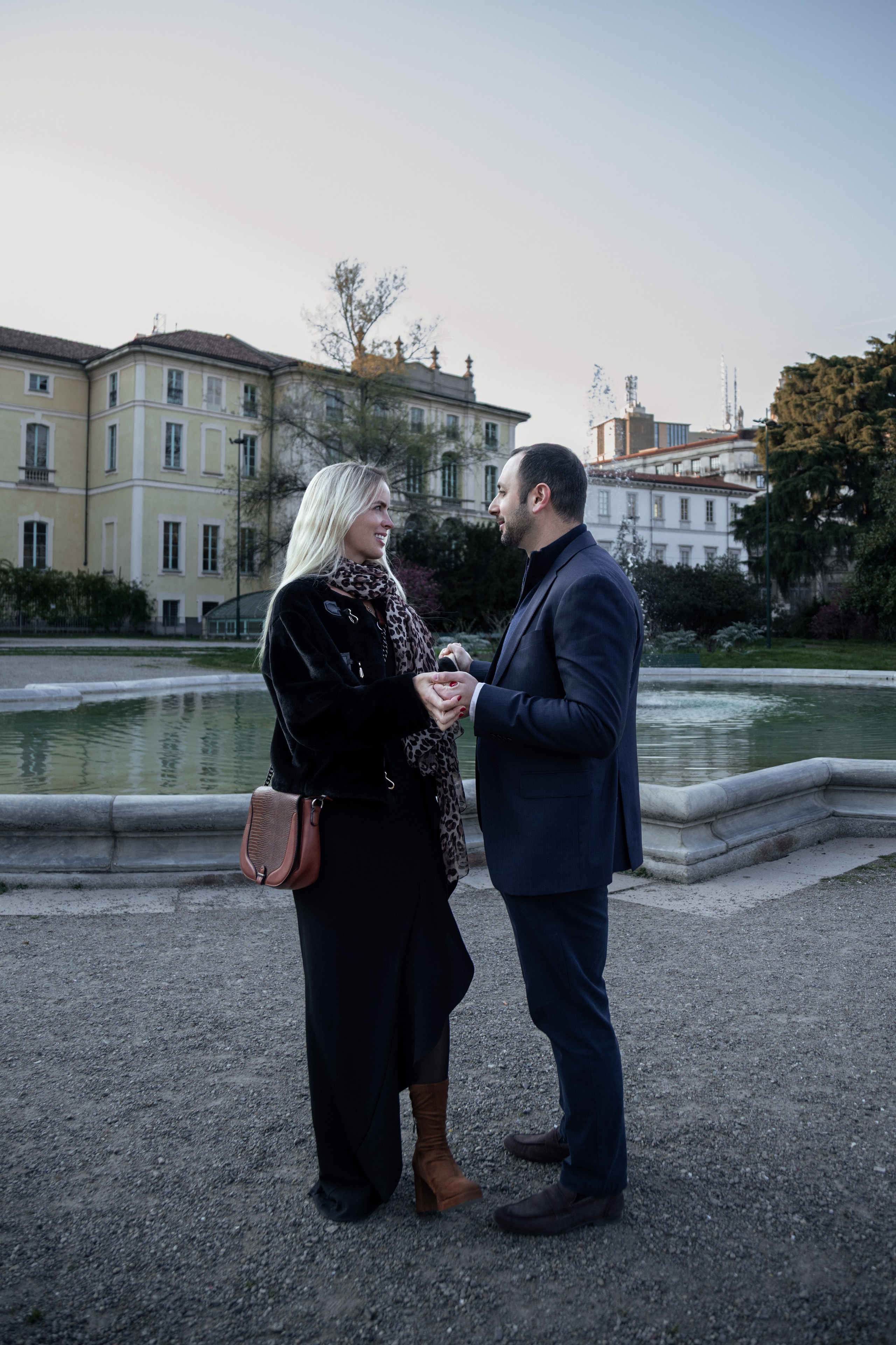 Proposal David and Marit. Photographer in Milan |Mila Pro Photo
