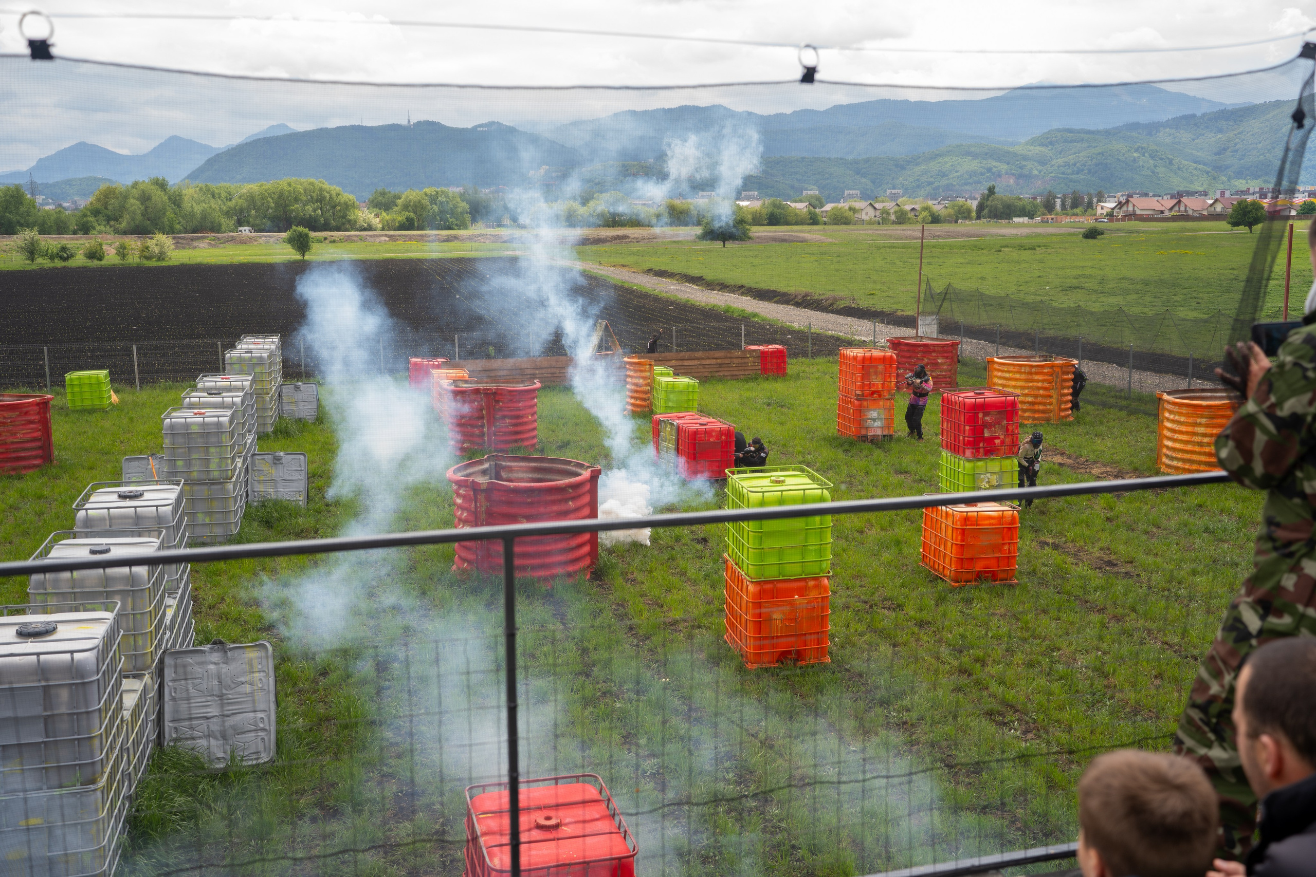 Deschidere Arena Paintball Brasov. Adelinne