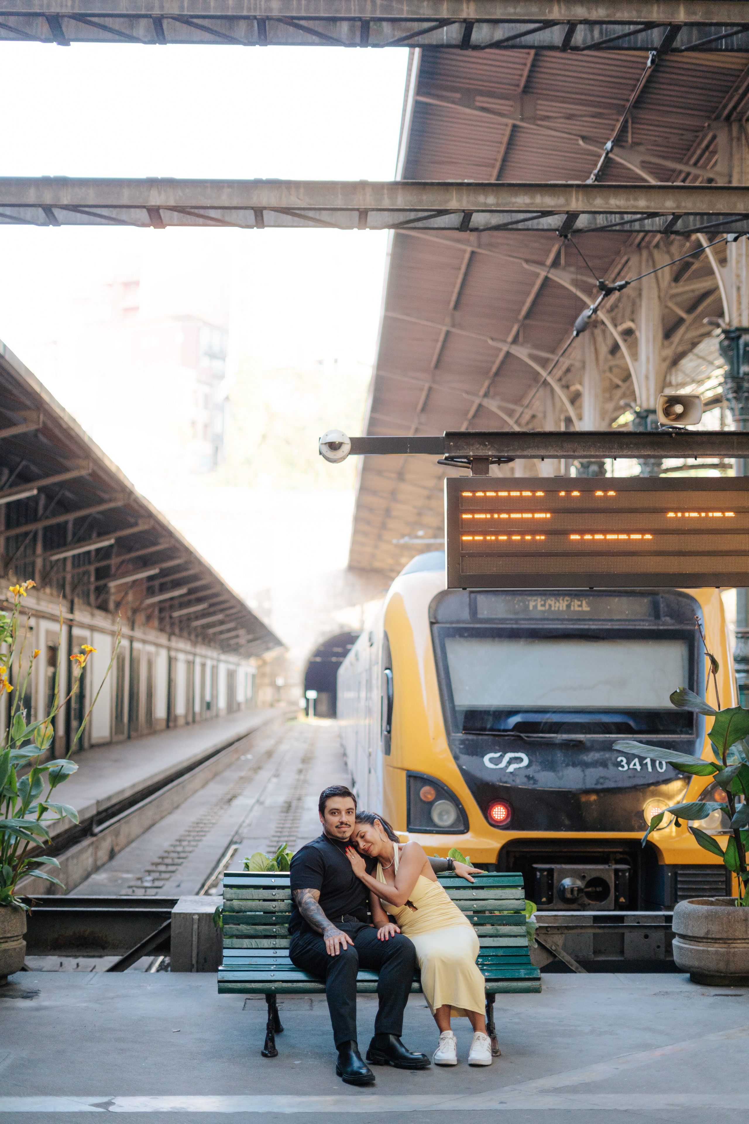 Fernando e Caroline. Davi Valente