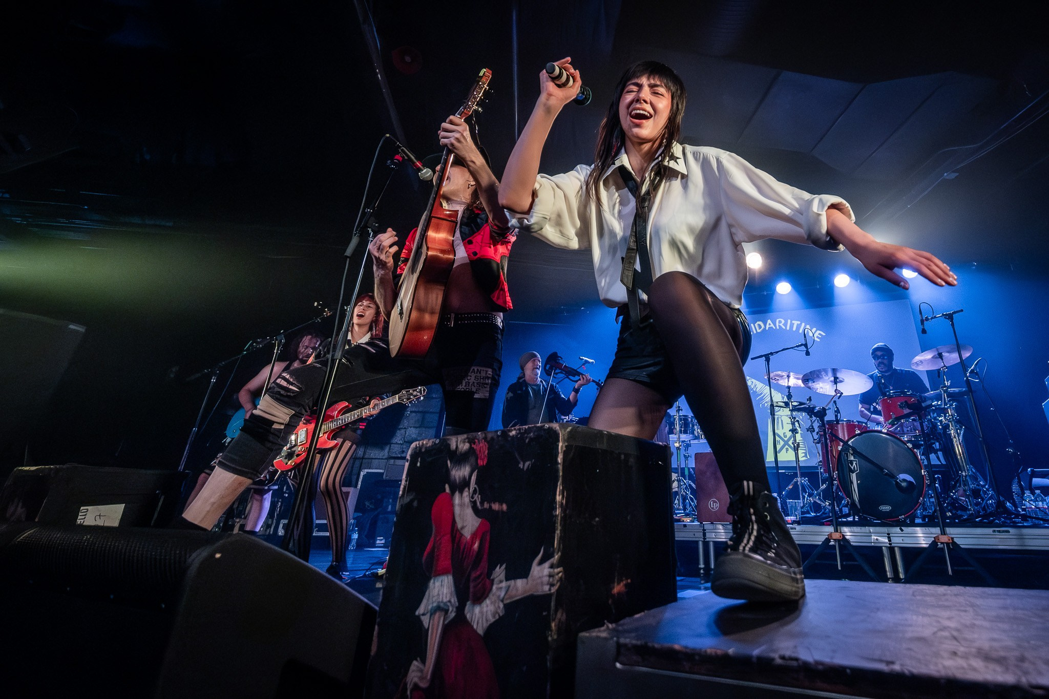 GOGOL BORDELLO / SACRAMENTO. Reportage concert portrait photography in the San Francisco Bay Area