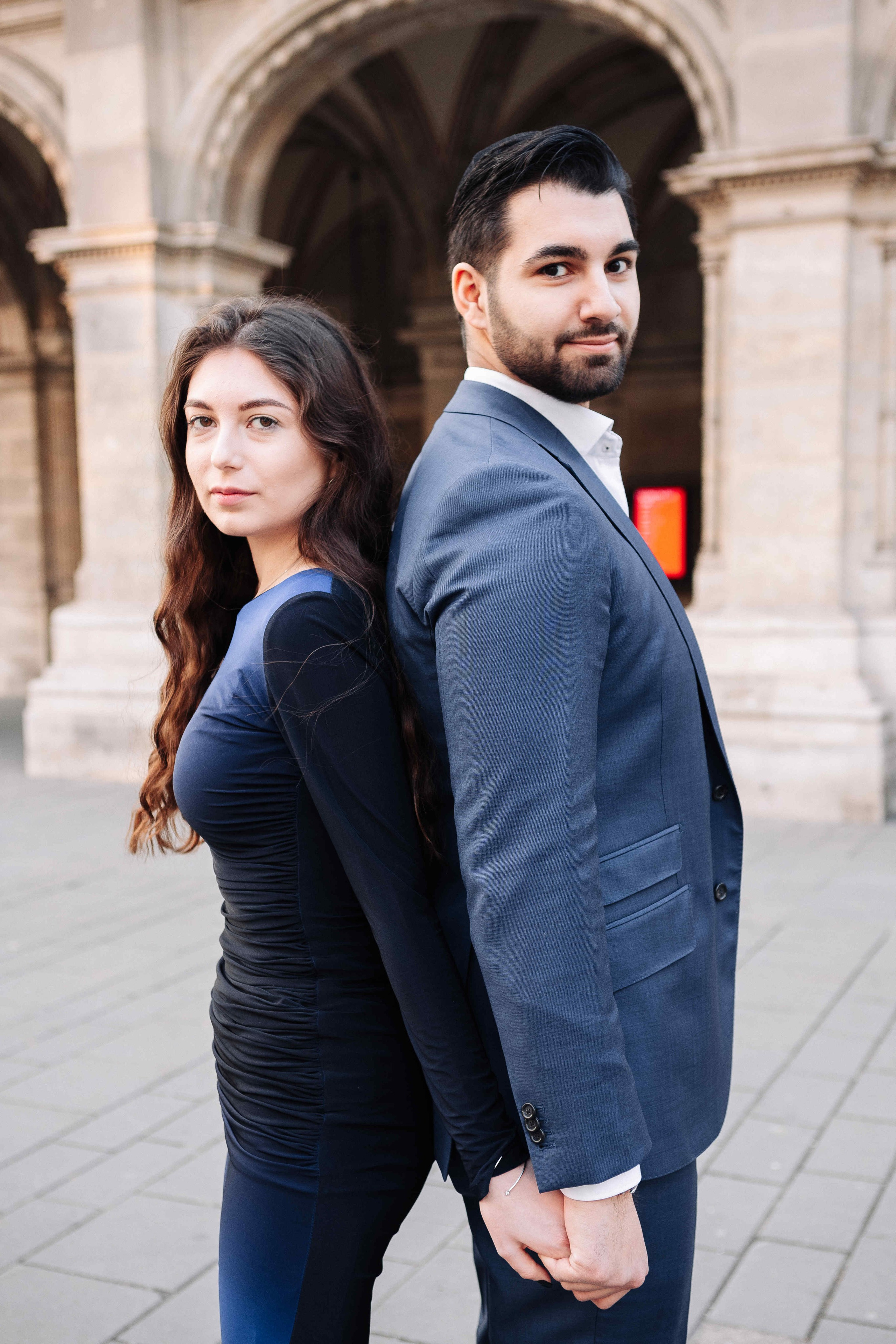 A LOVE STORY IN VIENNA. PHOTOGRAPHER IN ISRAEL