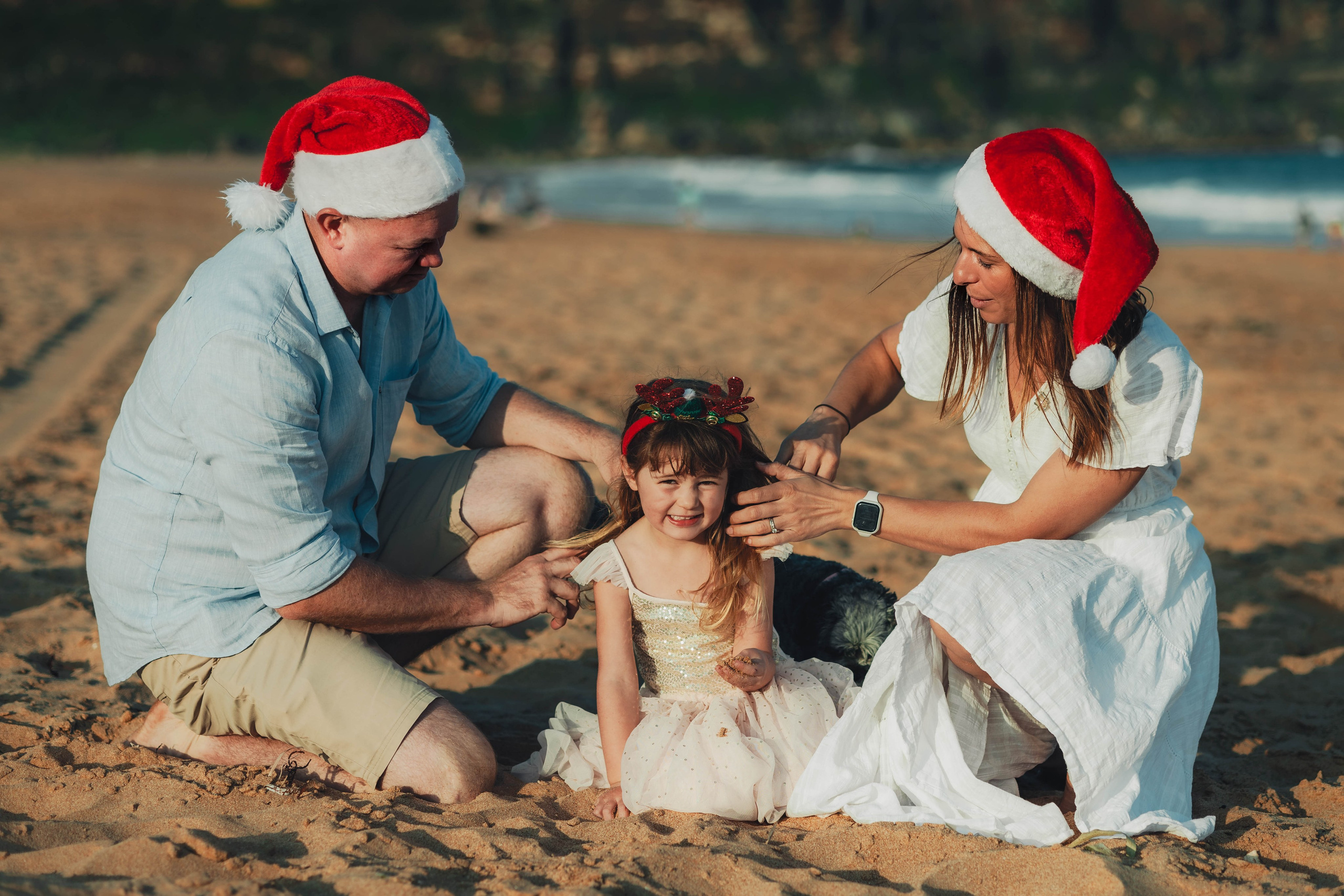 Kat + Andrew + Bella + Roxie. True Story Photography