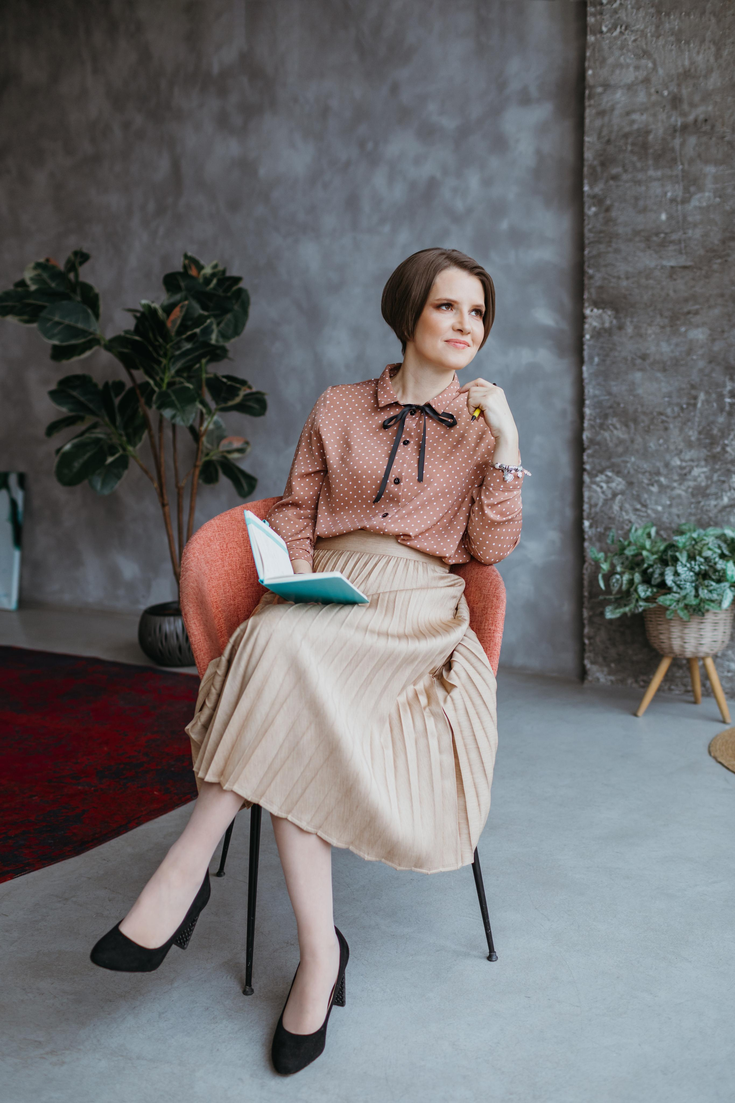 Бизнес-портреты для Анны. Фотограф в Бишкеке Оксана Шувалова