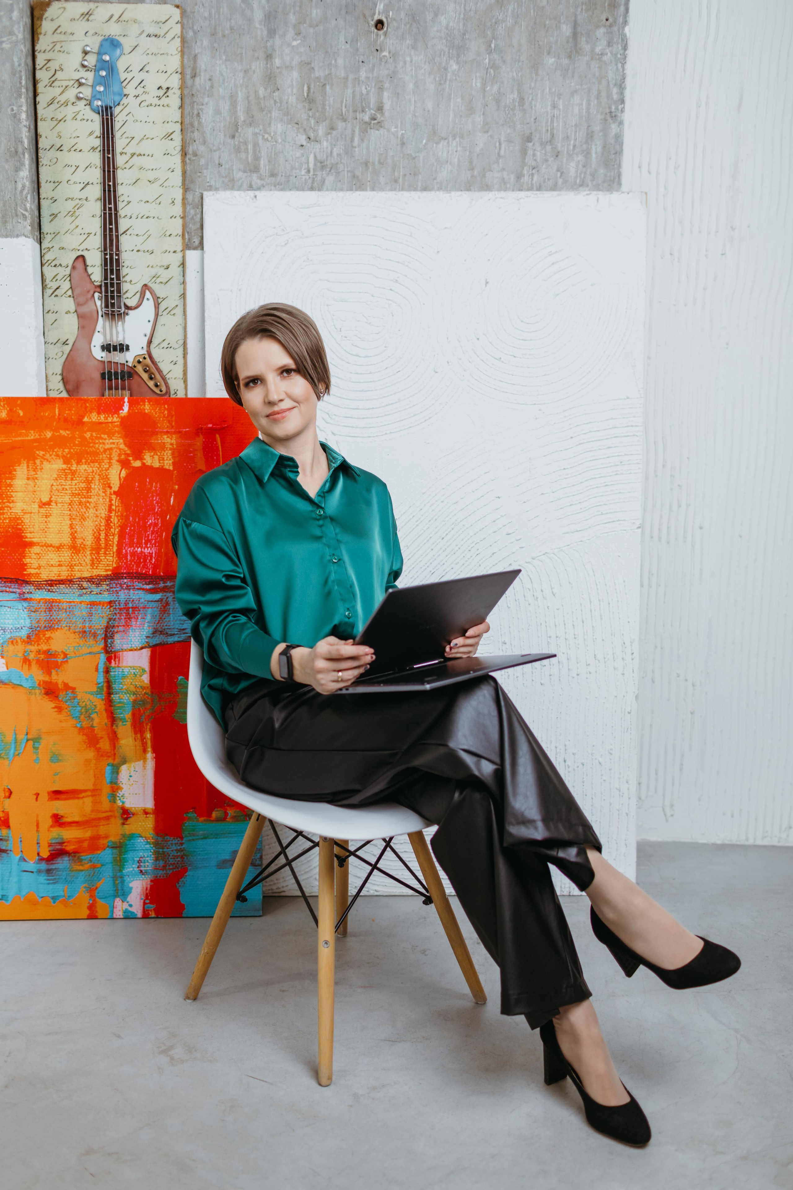 Бизнес-портреты для Анны. Фотограф в Бишкеке Оксана Шувалова